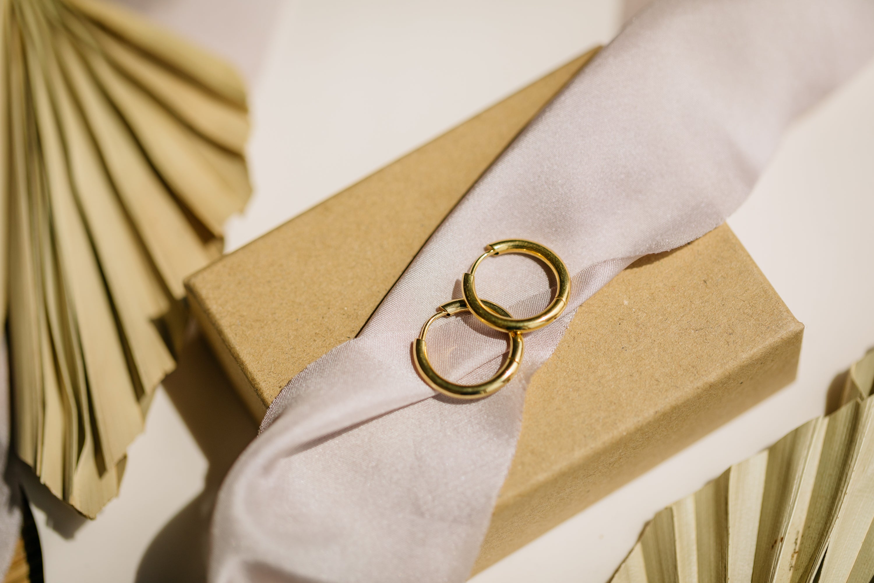 goldene Creolen 18 mm