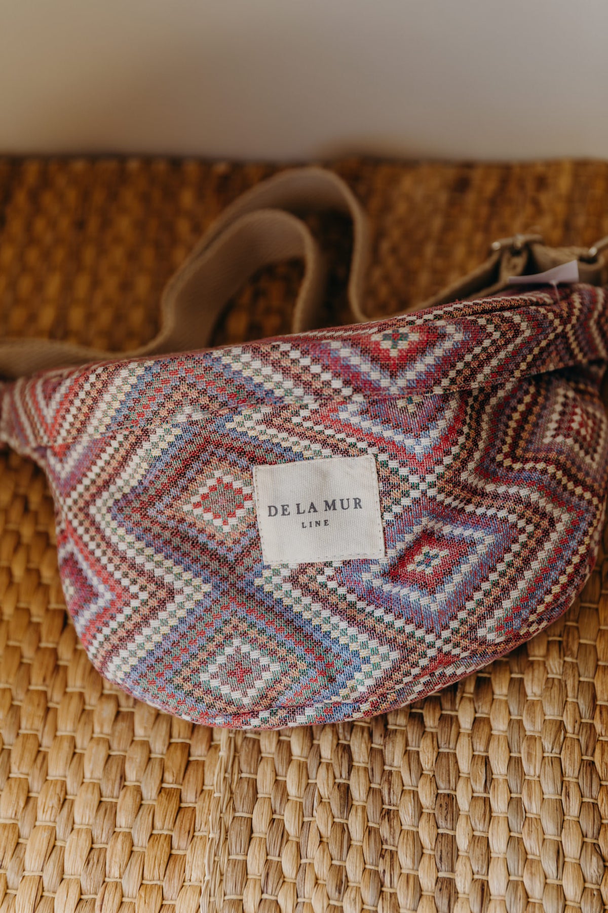 Bauchtasche Nana in Rot-Lilatönen