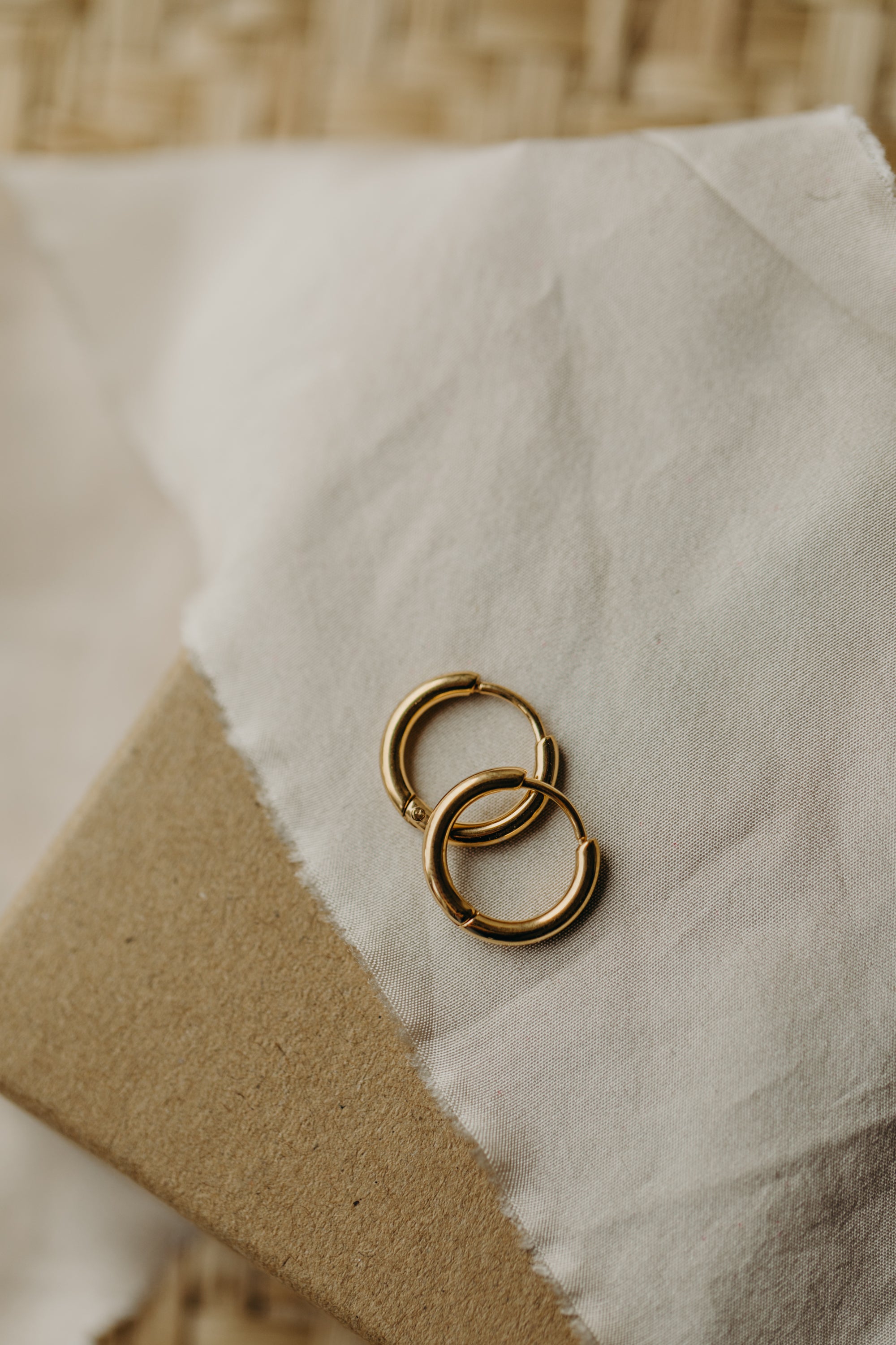 kleine runde Creolen 14 mm