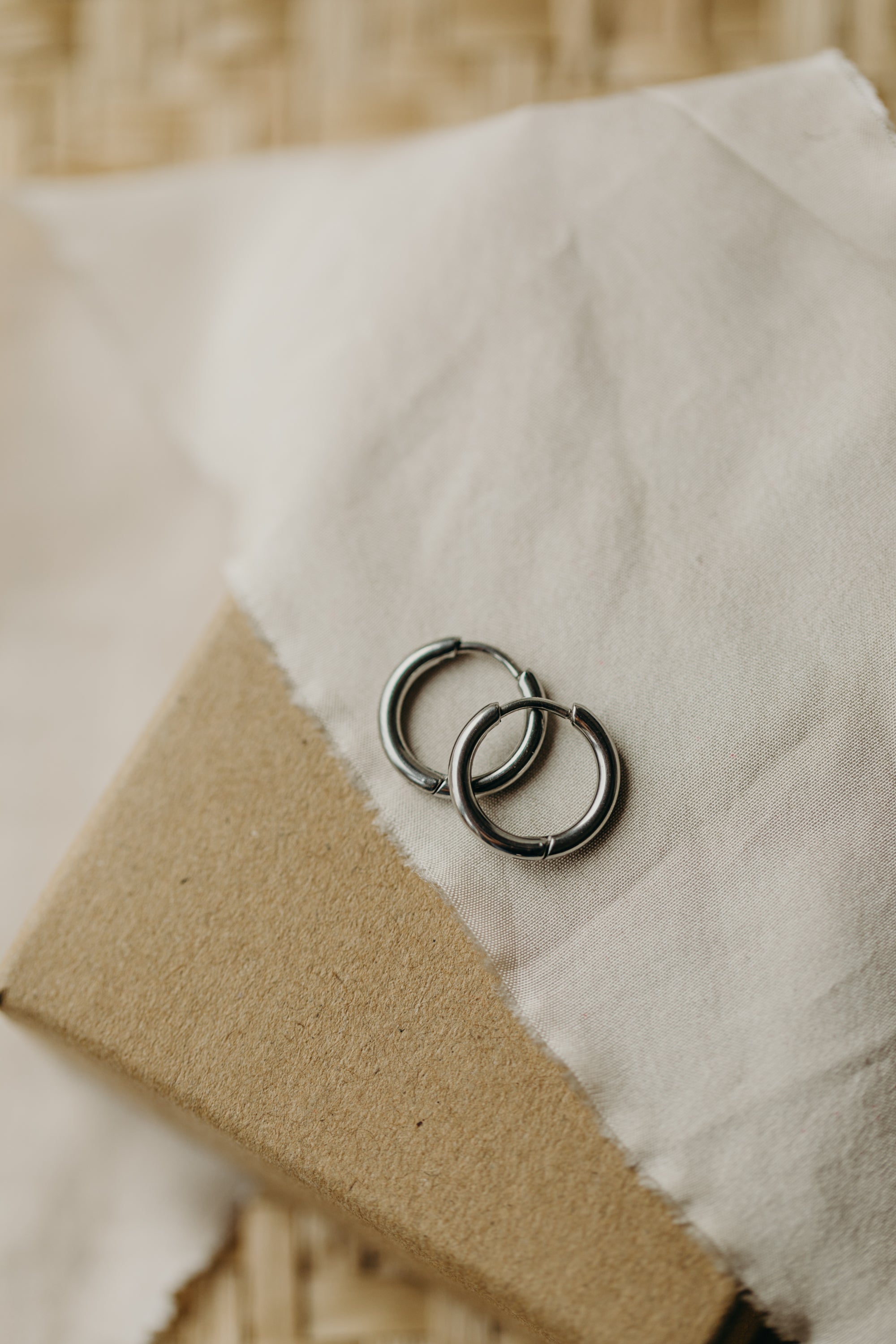 kleine runde Creolen 14 mm