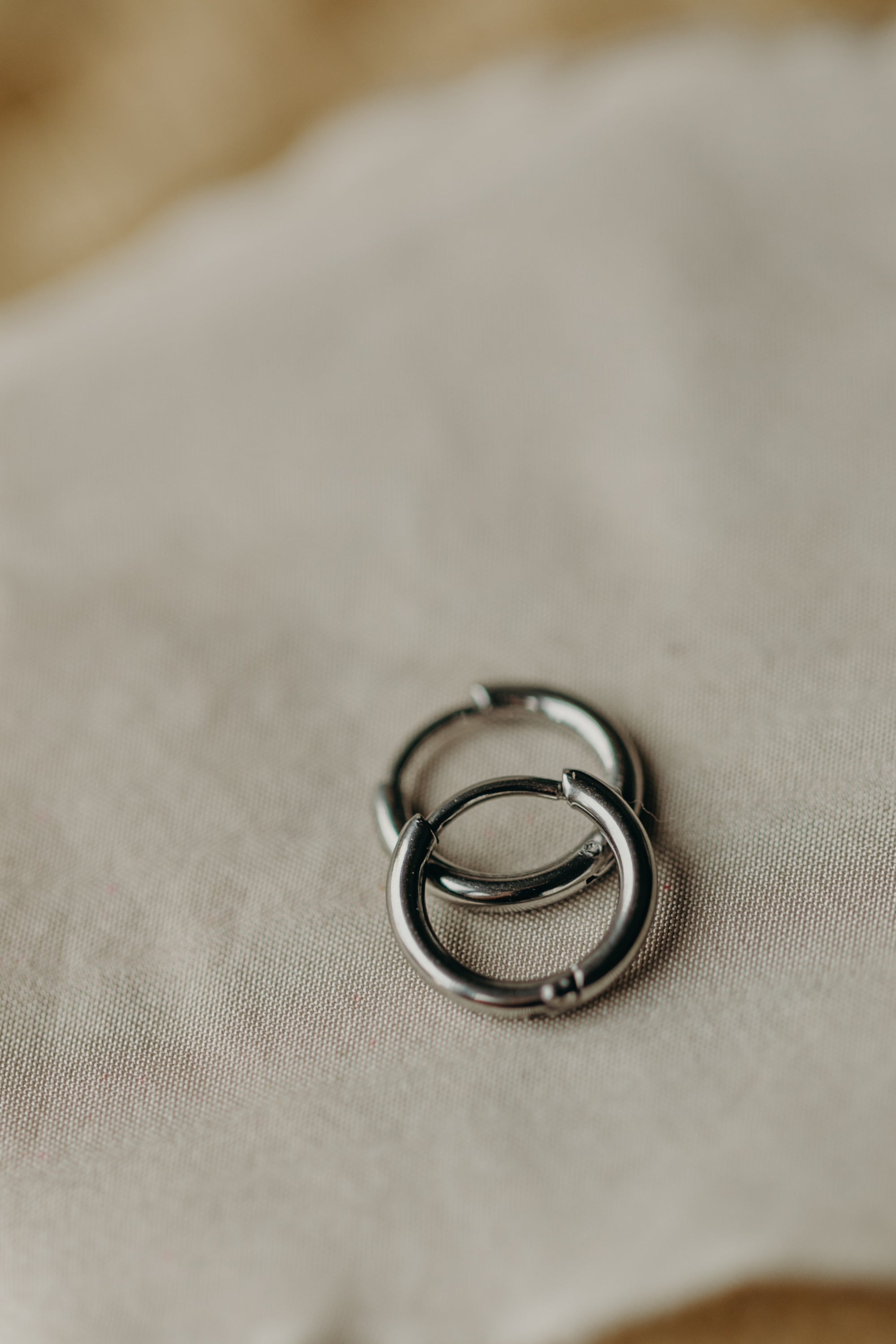 kleine runde Creolen 10 mm