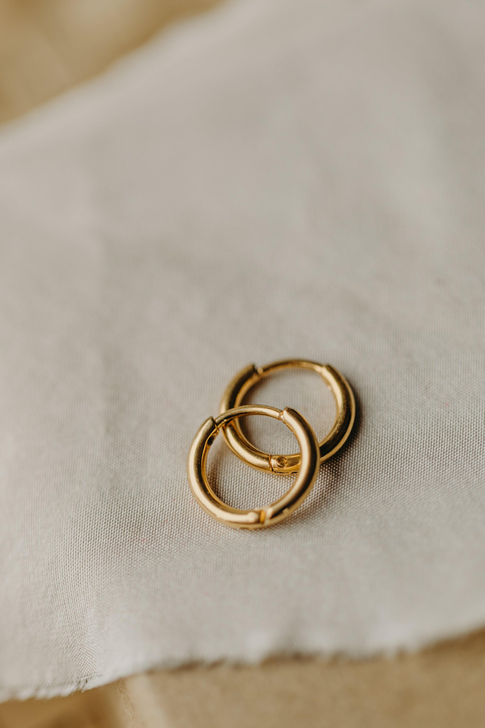 kleine runde Creolen 10 mm