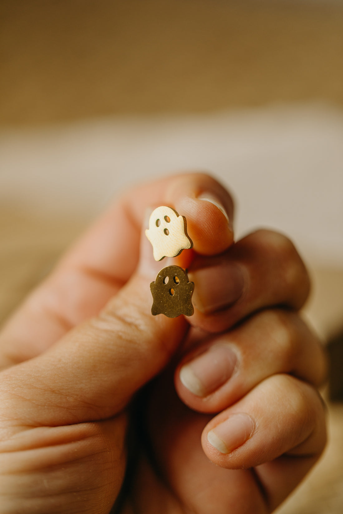 Ohrstecker Halloween - großer Geist