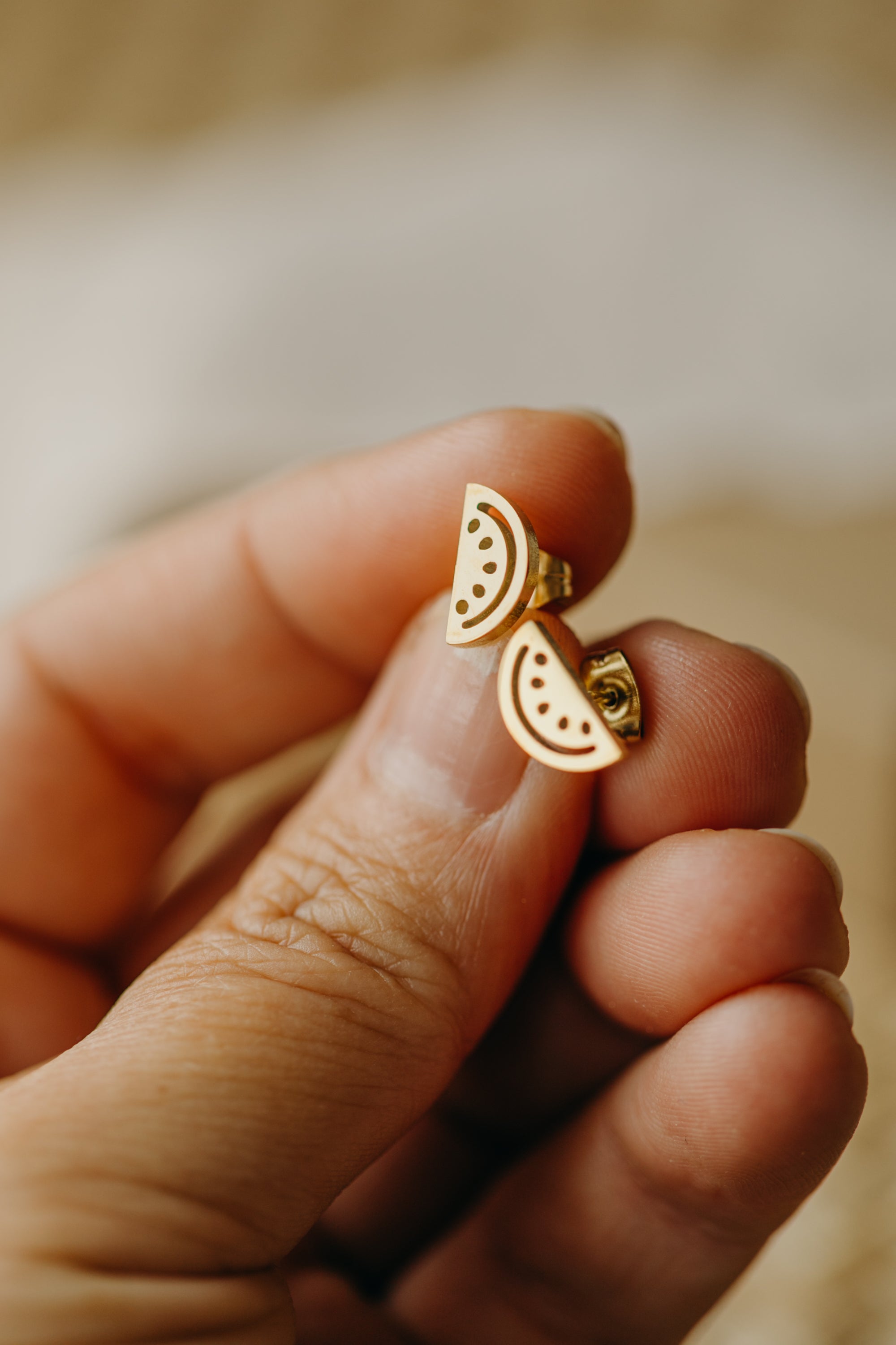 Ohrstecker Wassermelone