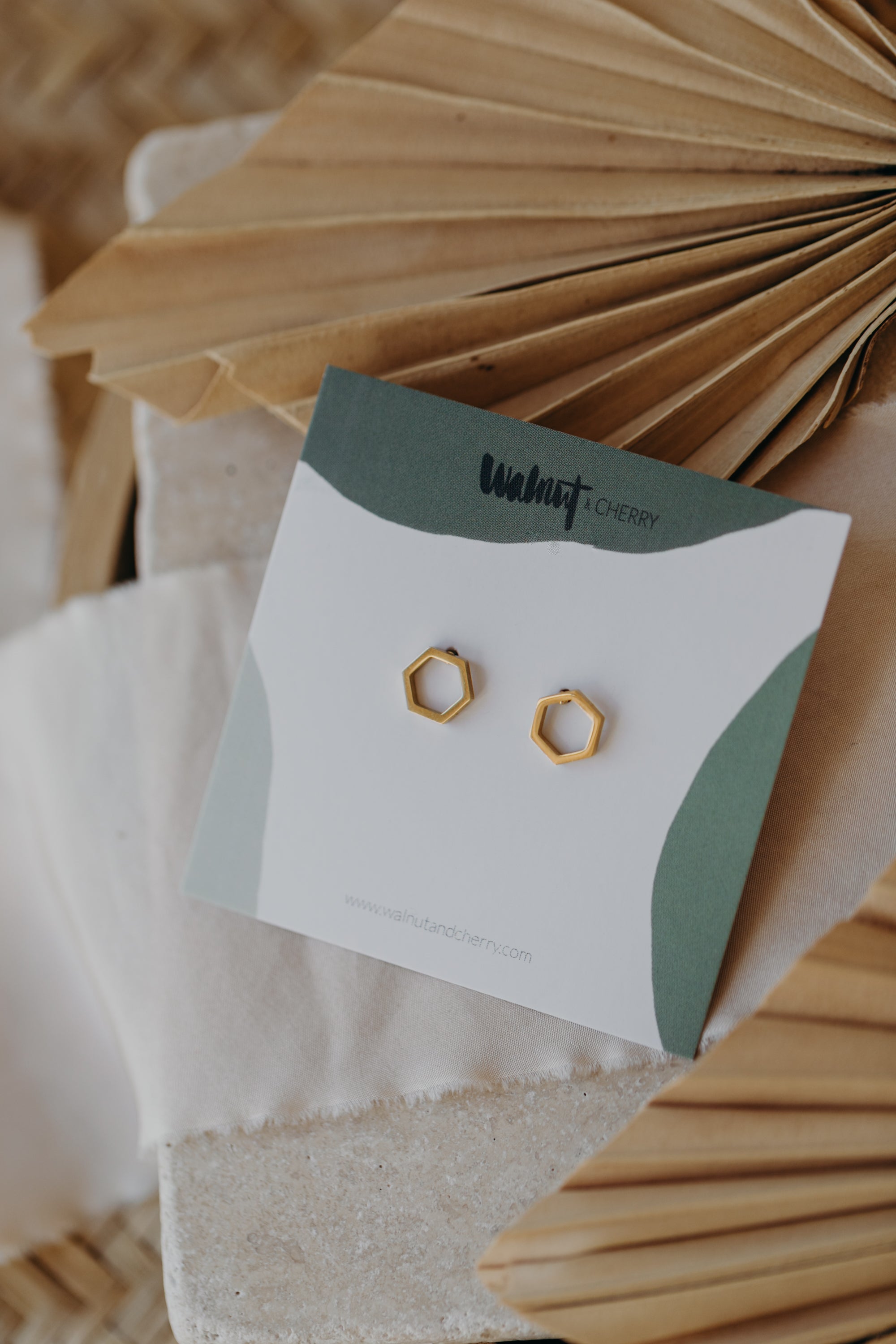 dotted circle earrings