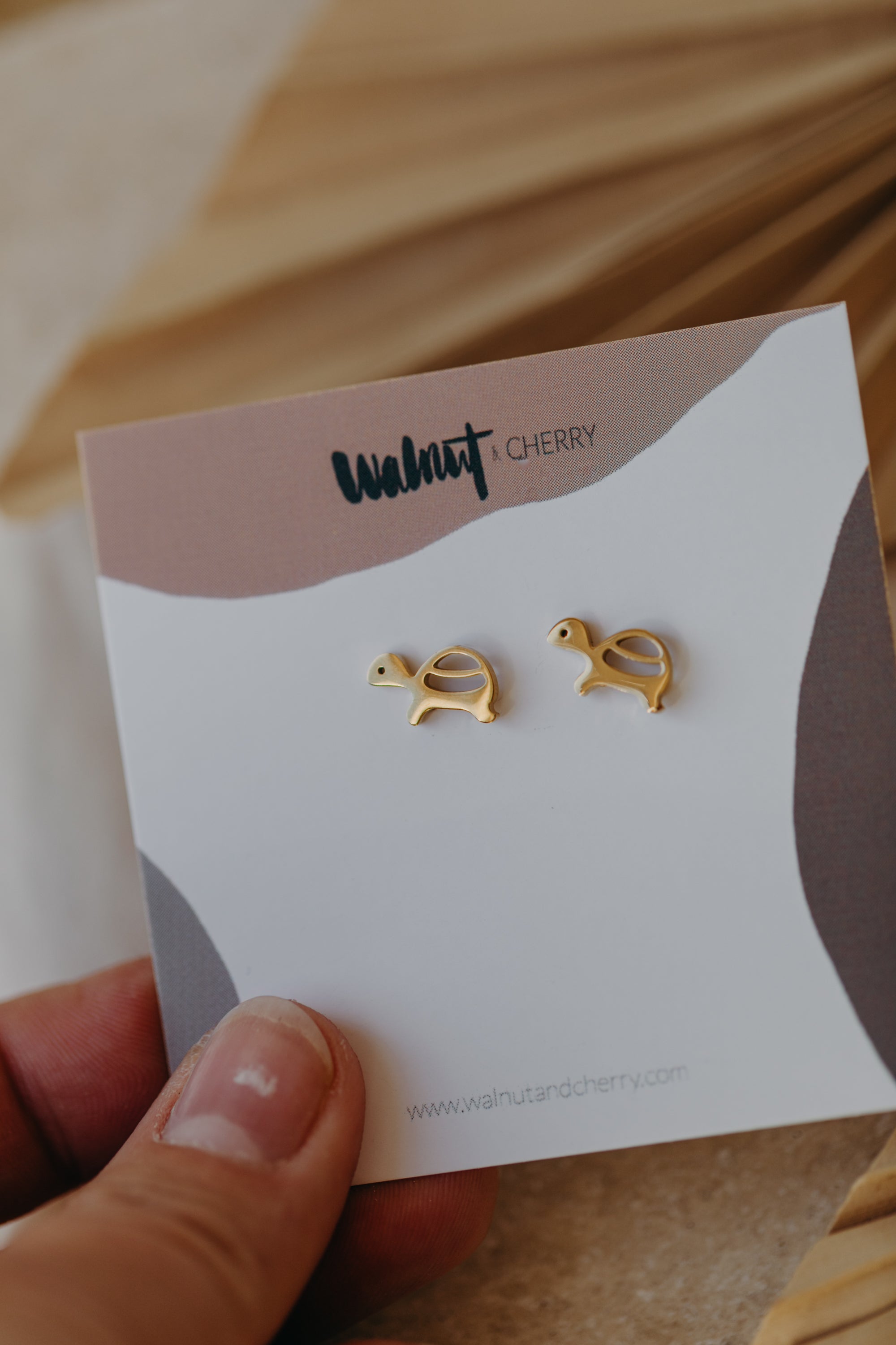 Ohrstecker Schildkröte