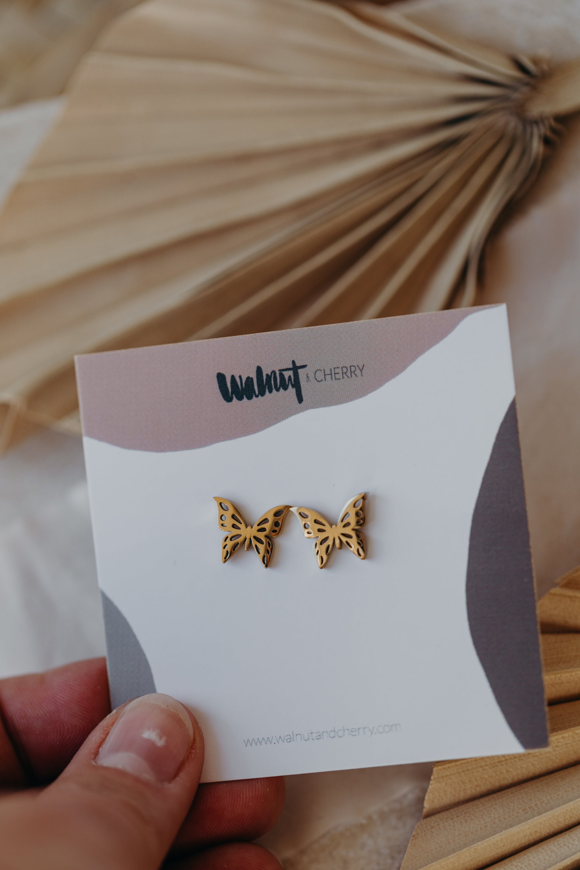 Ohrstecker Schmetterling