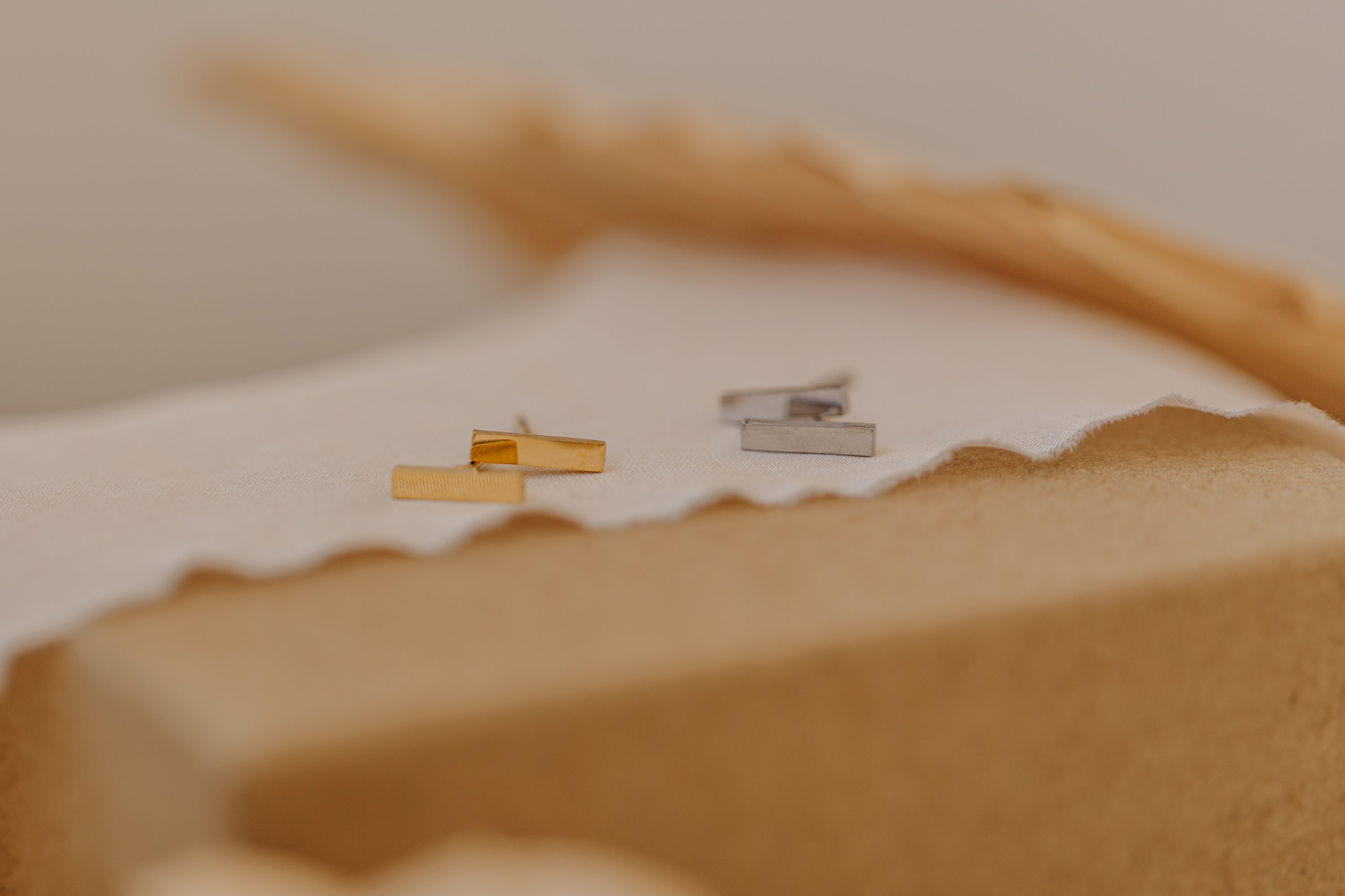 dotted circle earrings