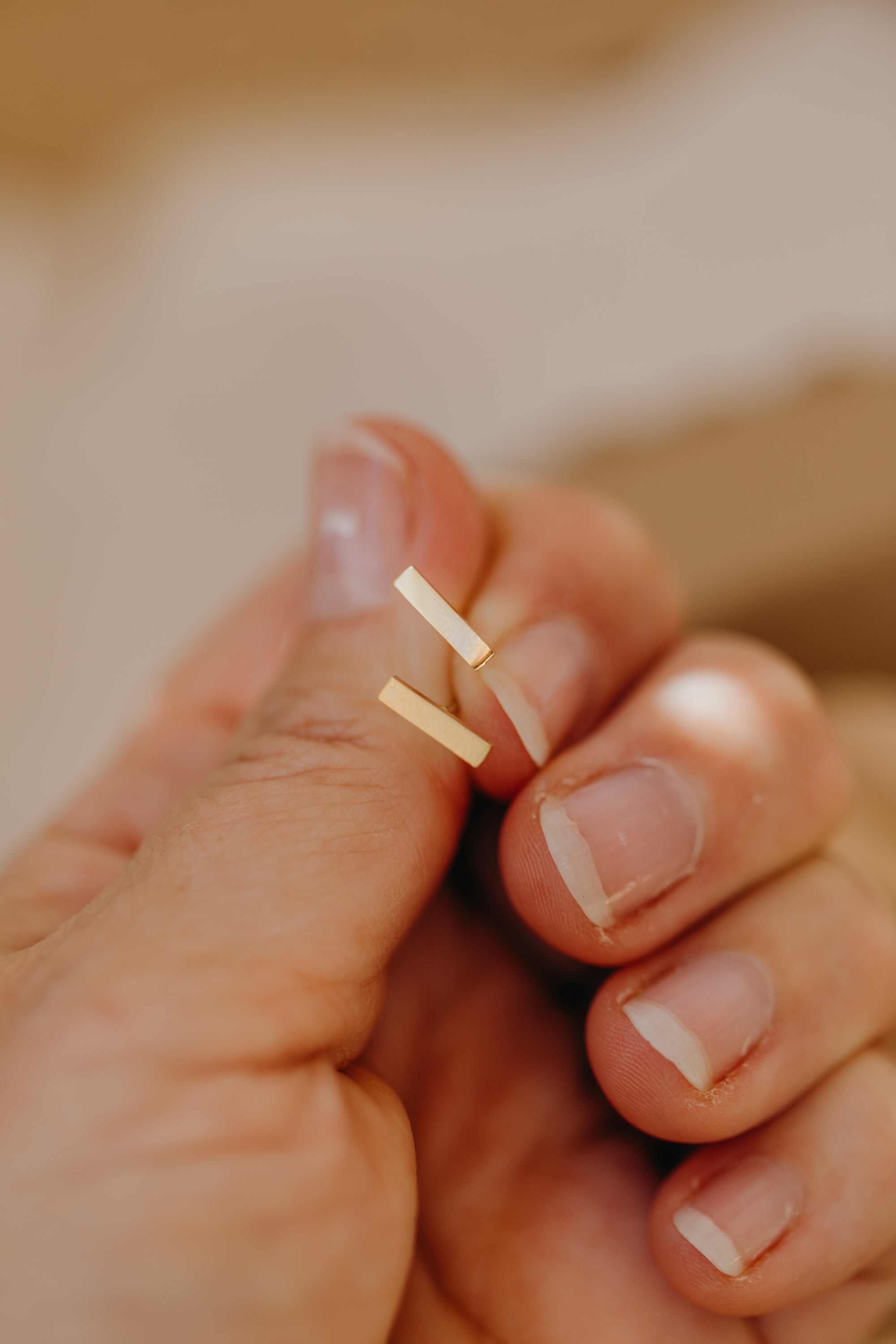 dotted circle earrings