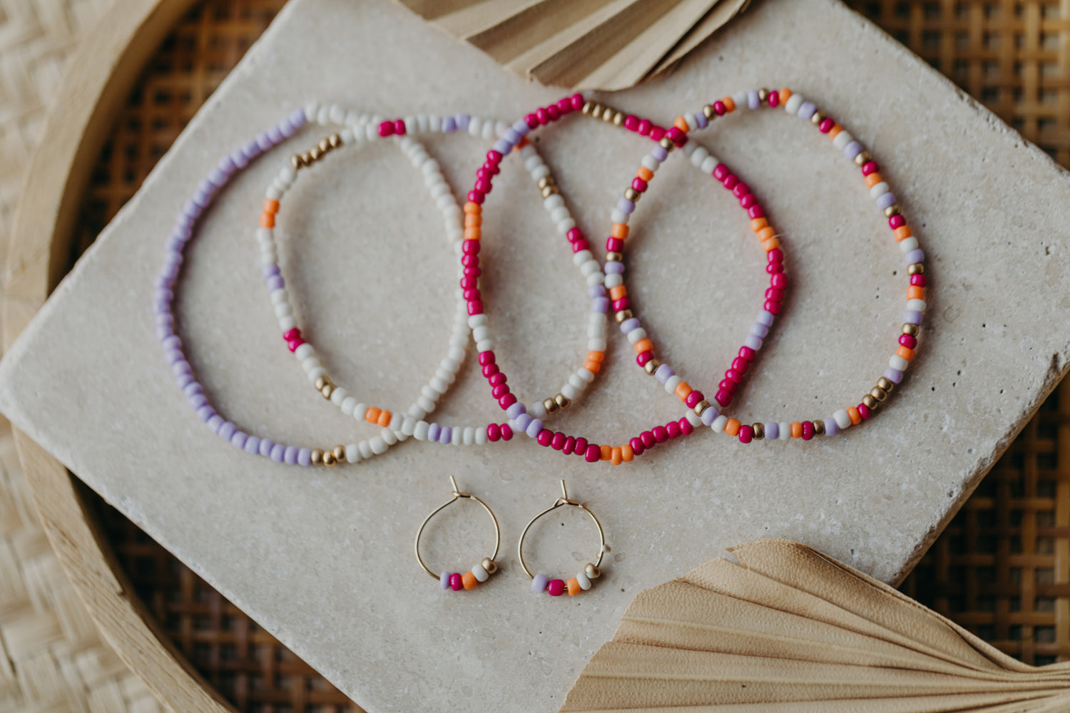 ARUBA - buntes Glasperlenarmband 003
