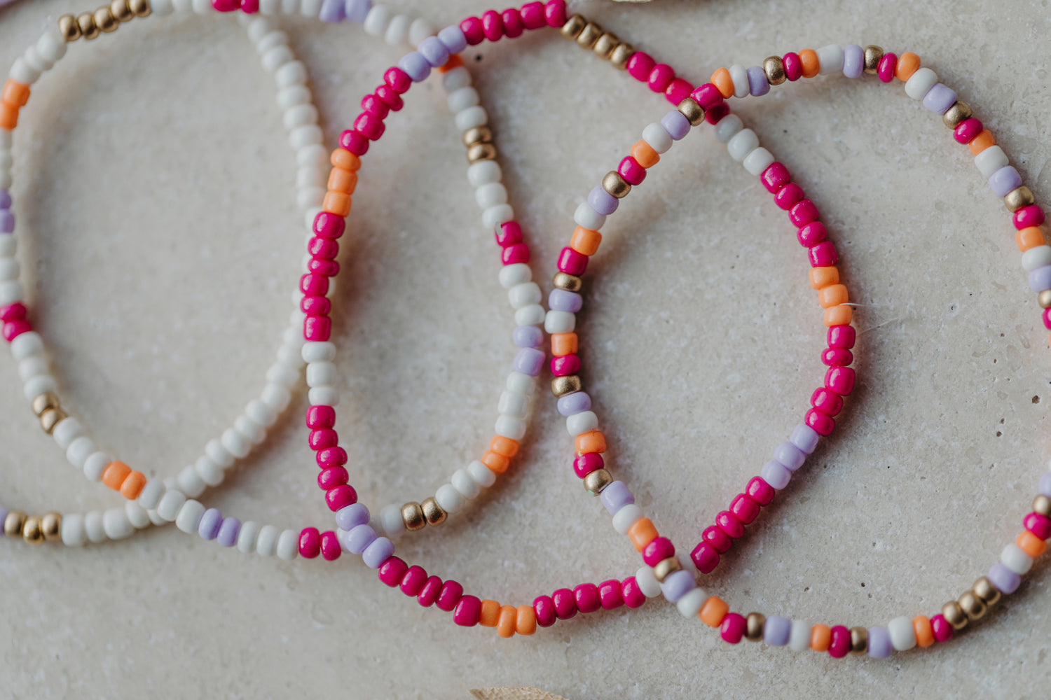 ARUBA - buntes Glasperlenarmband 004