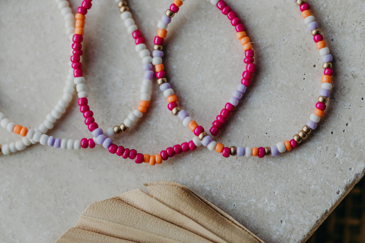 ARUBA - buntes Glasperlenarmband 001
