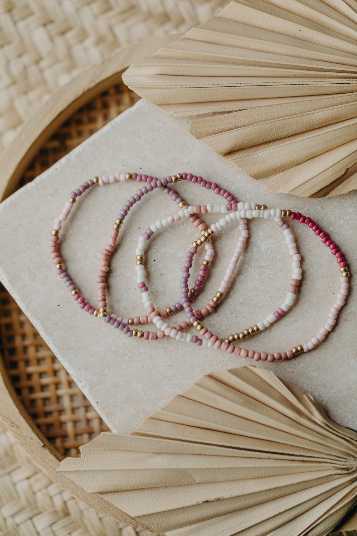 MENORCA - buntes Glasperlenarmband 004