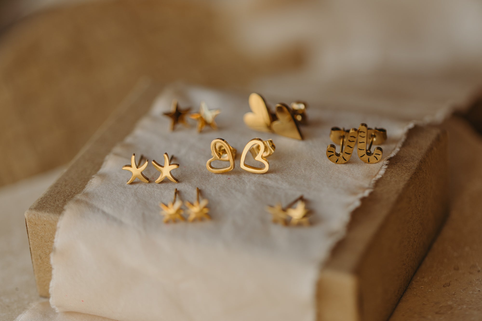 Ohrstecker filigranes Herz