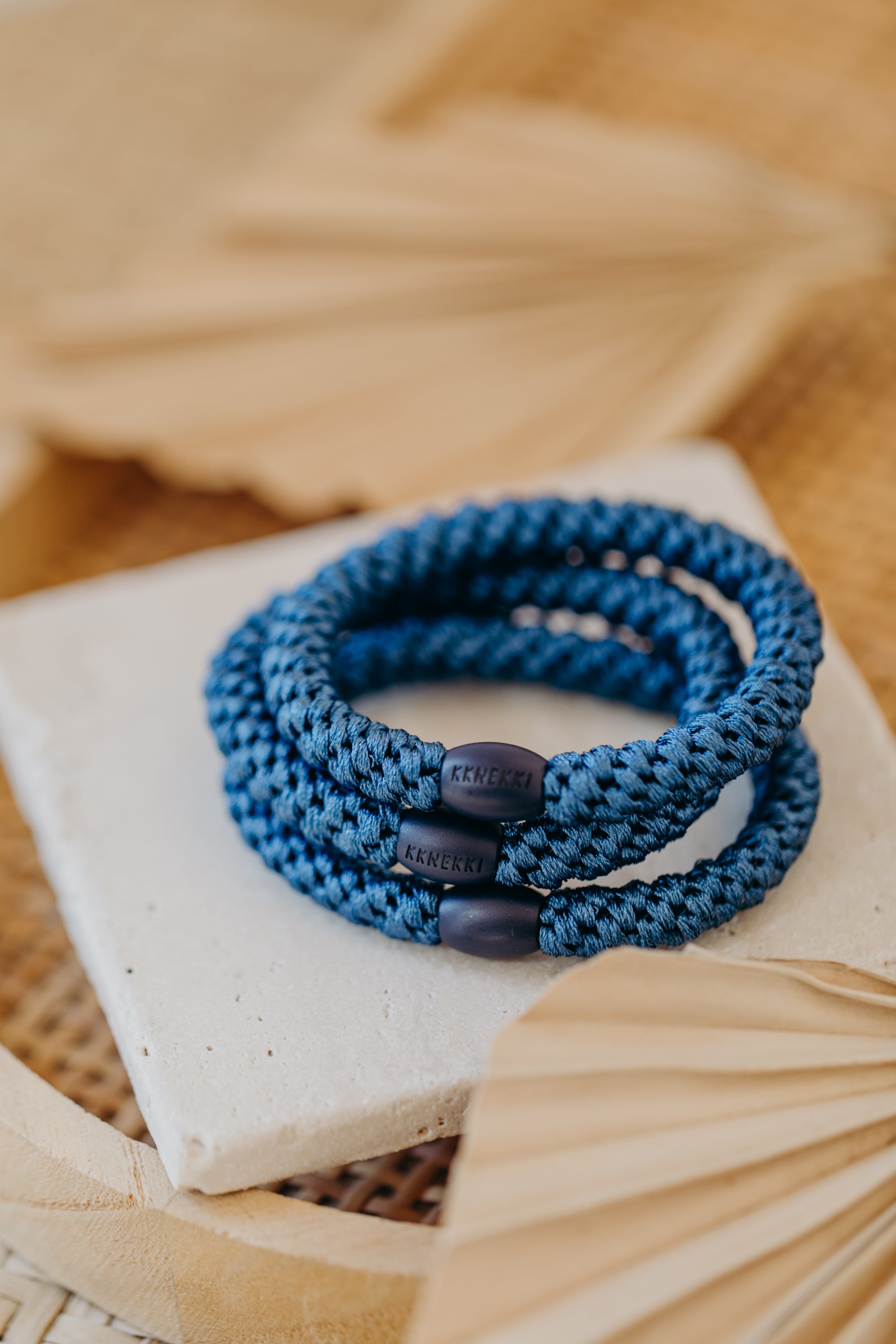 KKNEKKI Haargummi Indigo