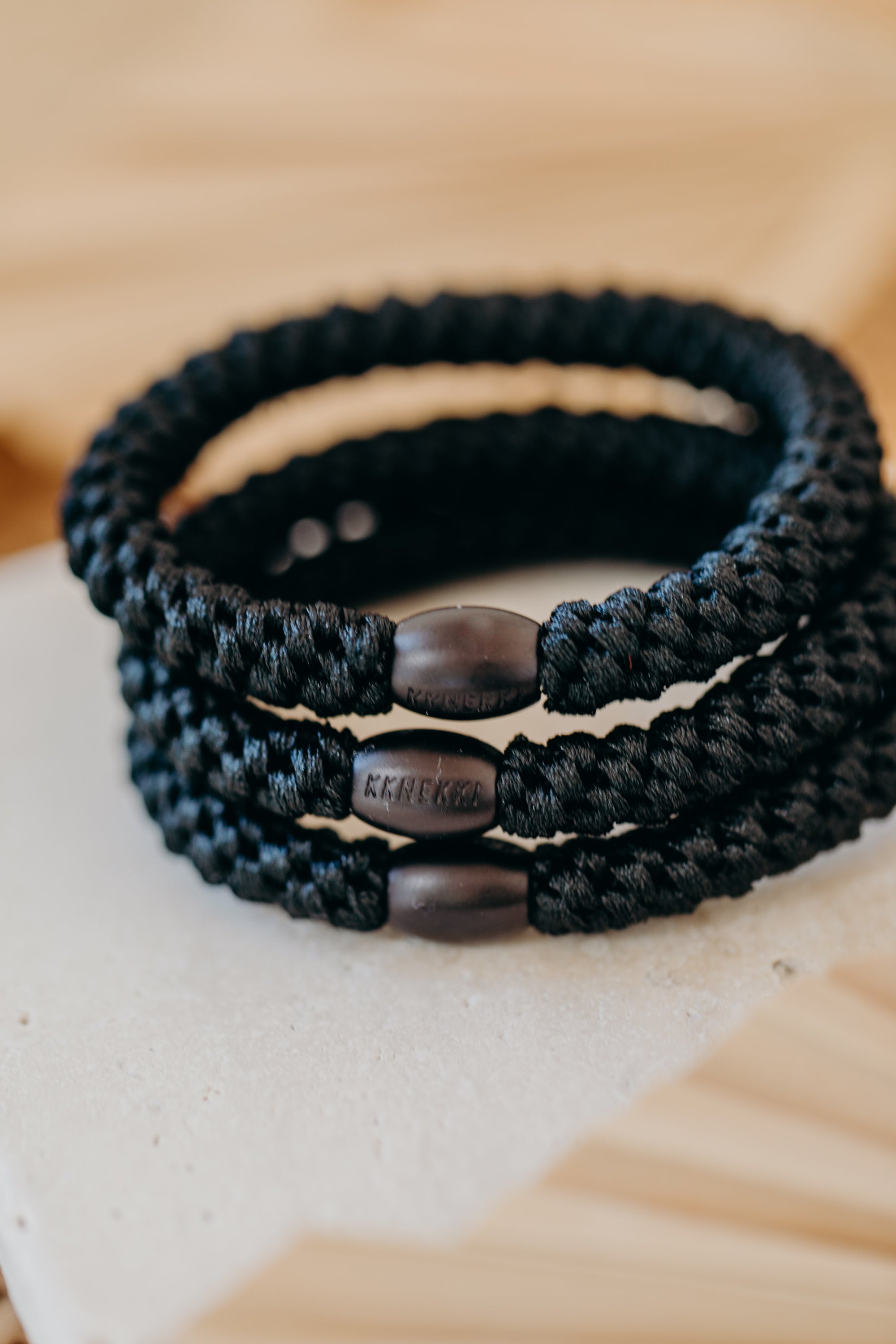 KKNEKKI Hair Tie Black