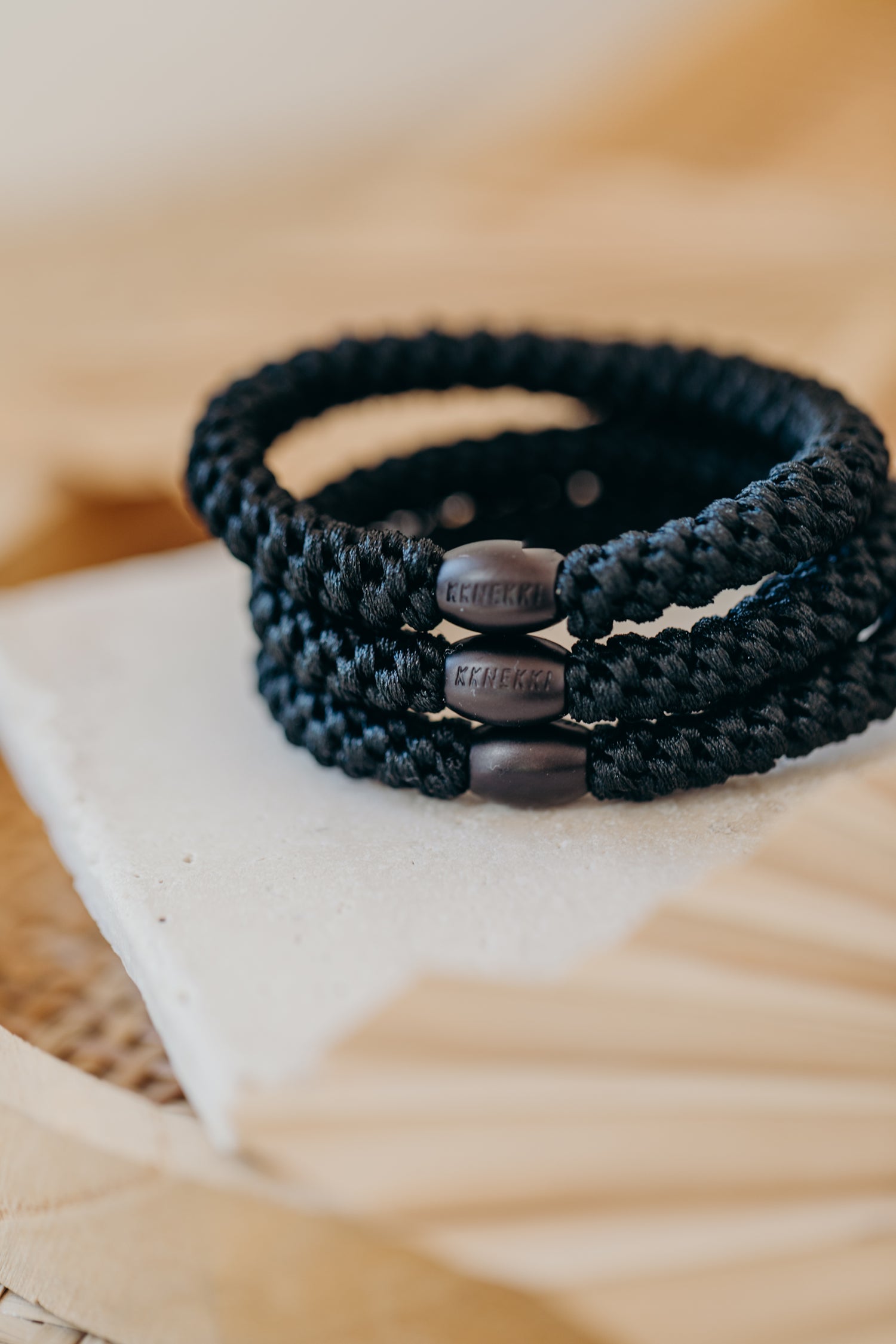 KKNEKKI Hair Tie Black