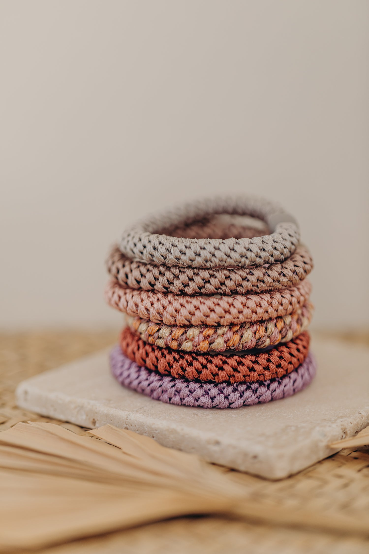 KKNEKKI Hair Tie Linen
