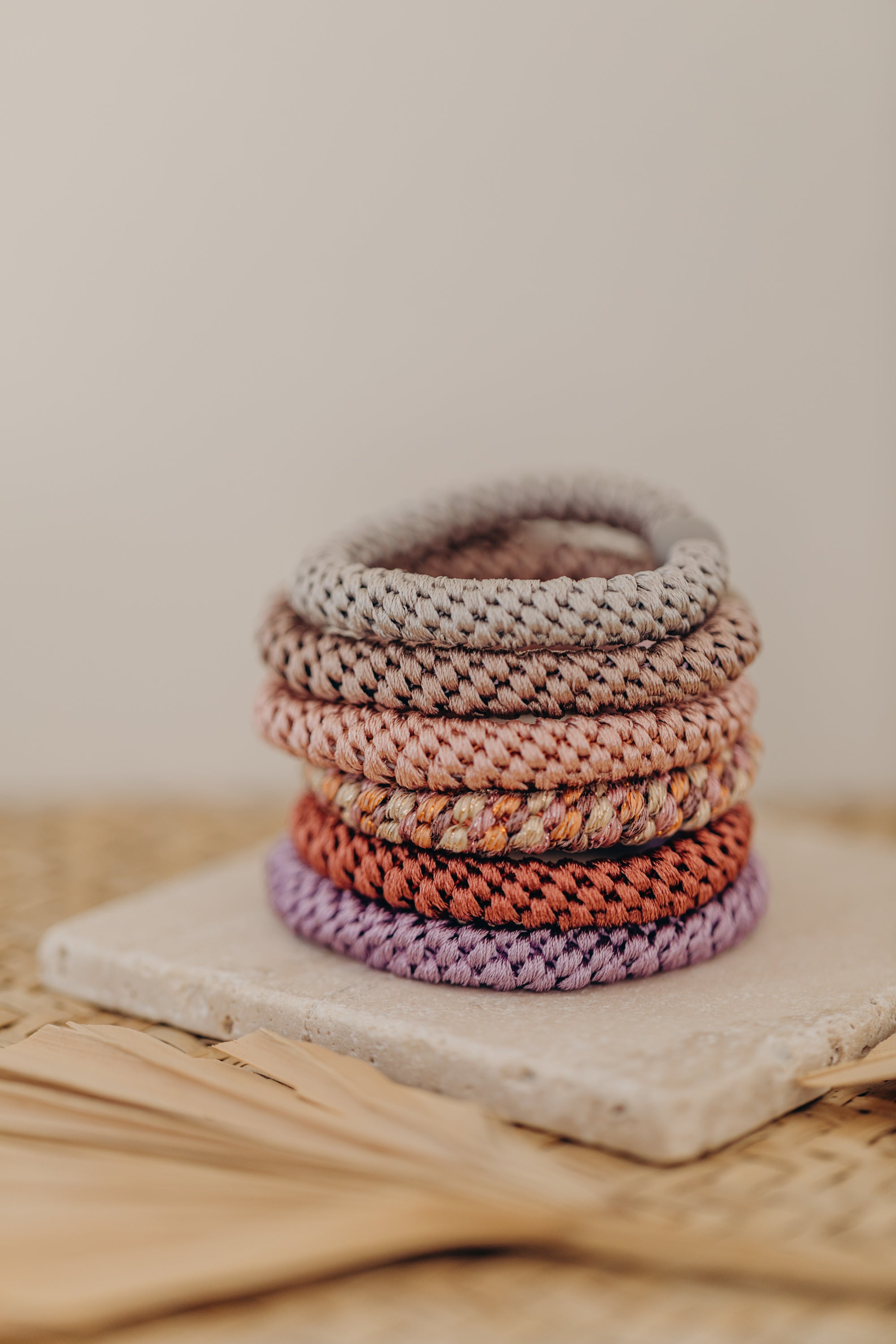KKNEKKI Hair Tie Linen