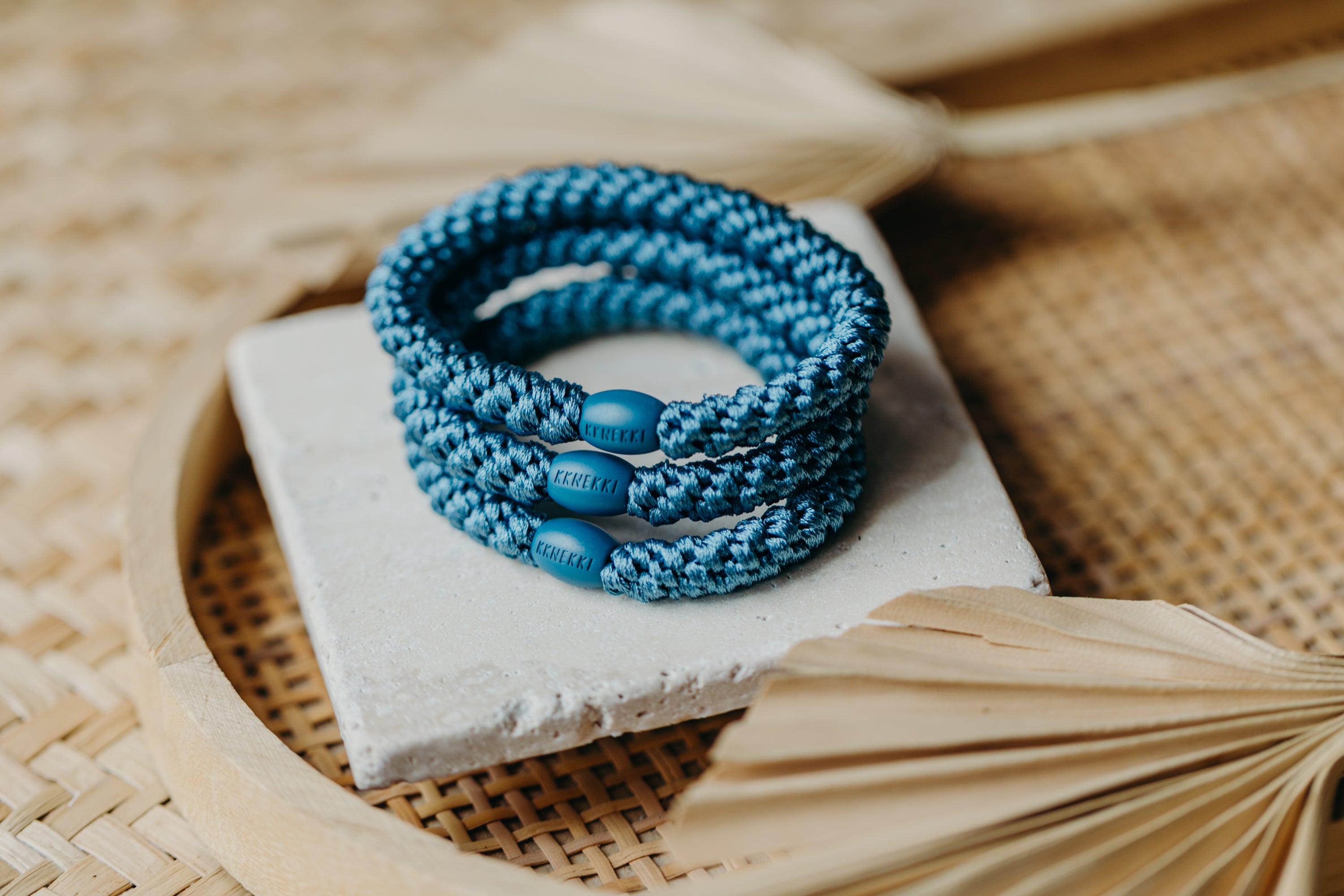 KKNEKKI Haargummi Dusty Blue
