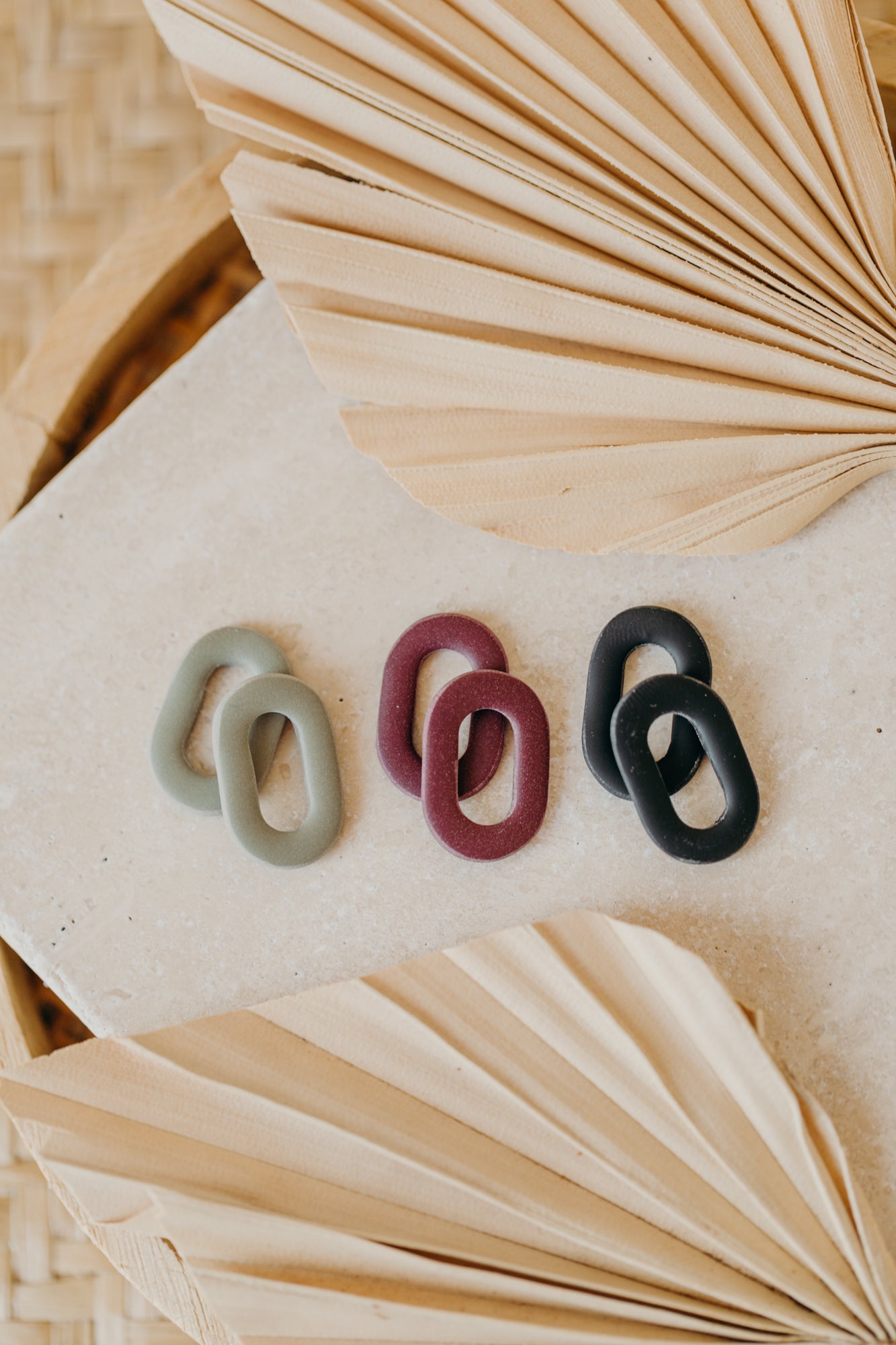 Mix&Match Creolen - Anhänger oval