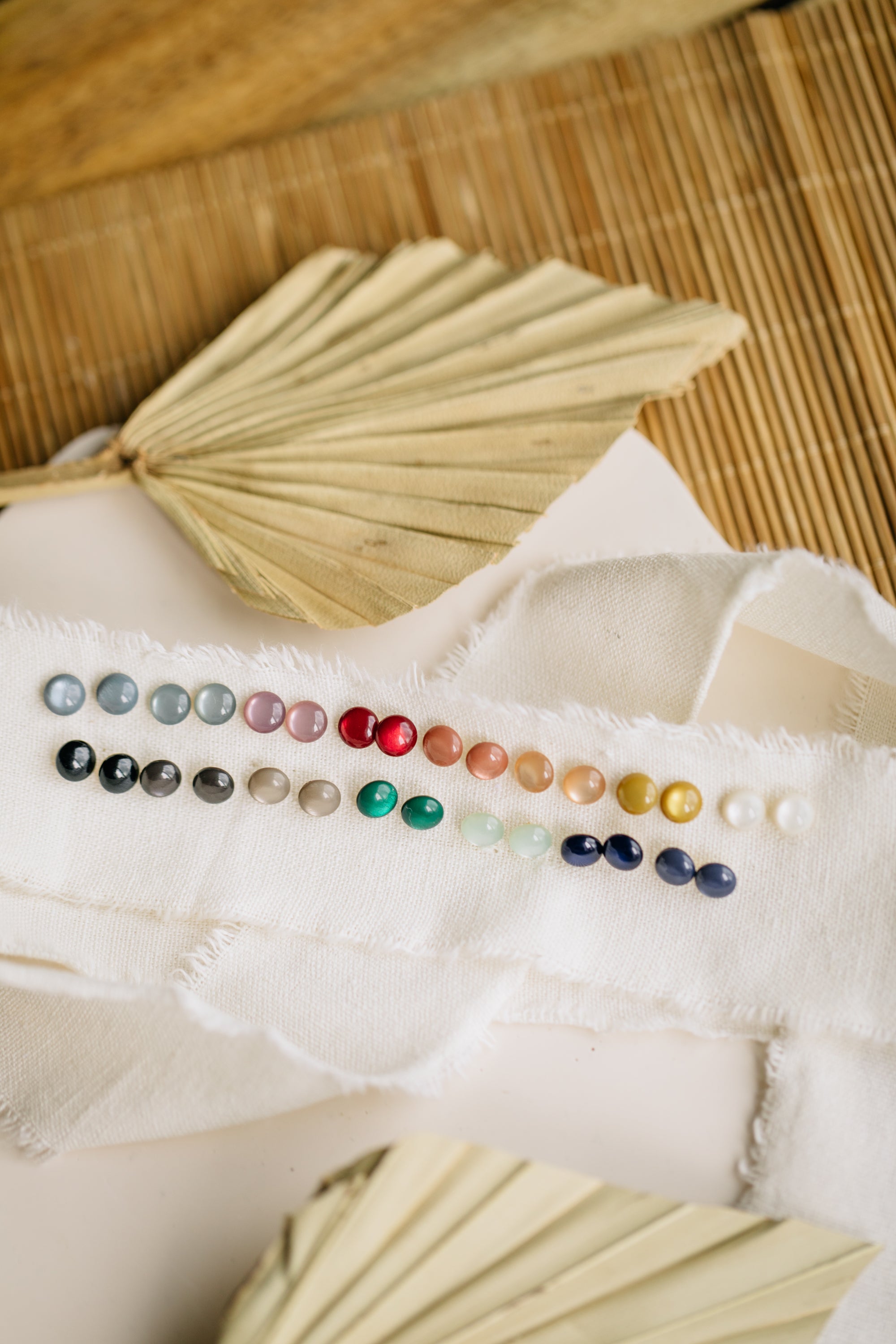 small colorful earrings