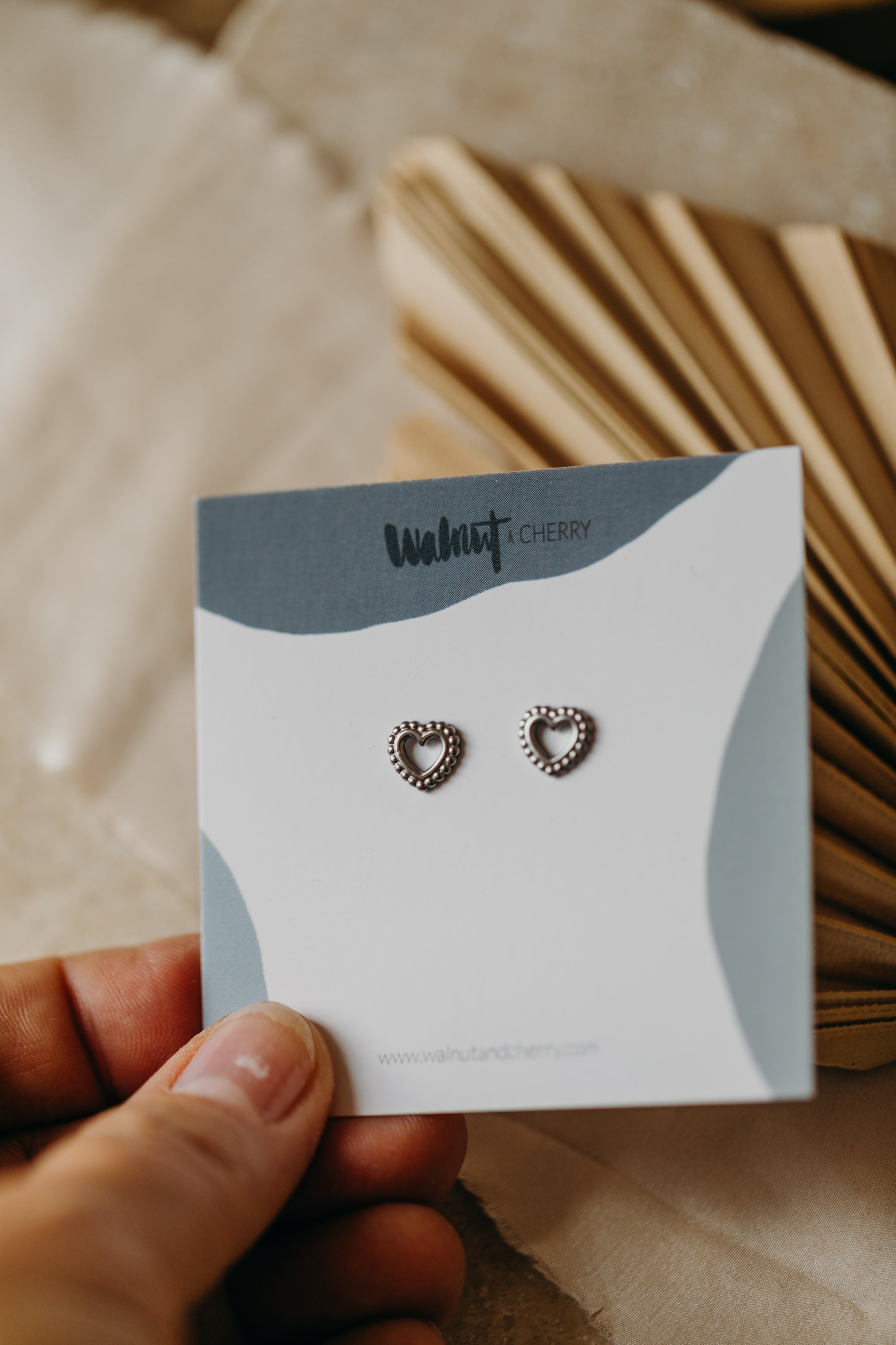 dotted circle earrings