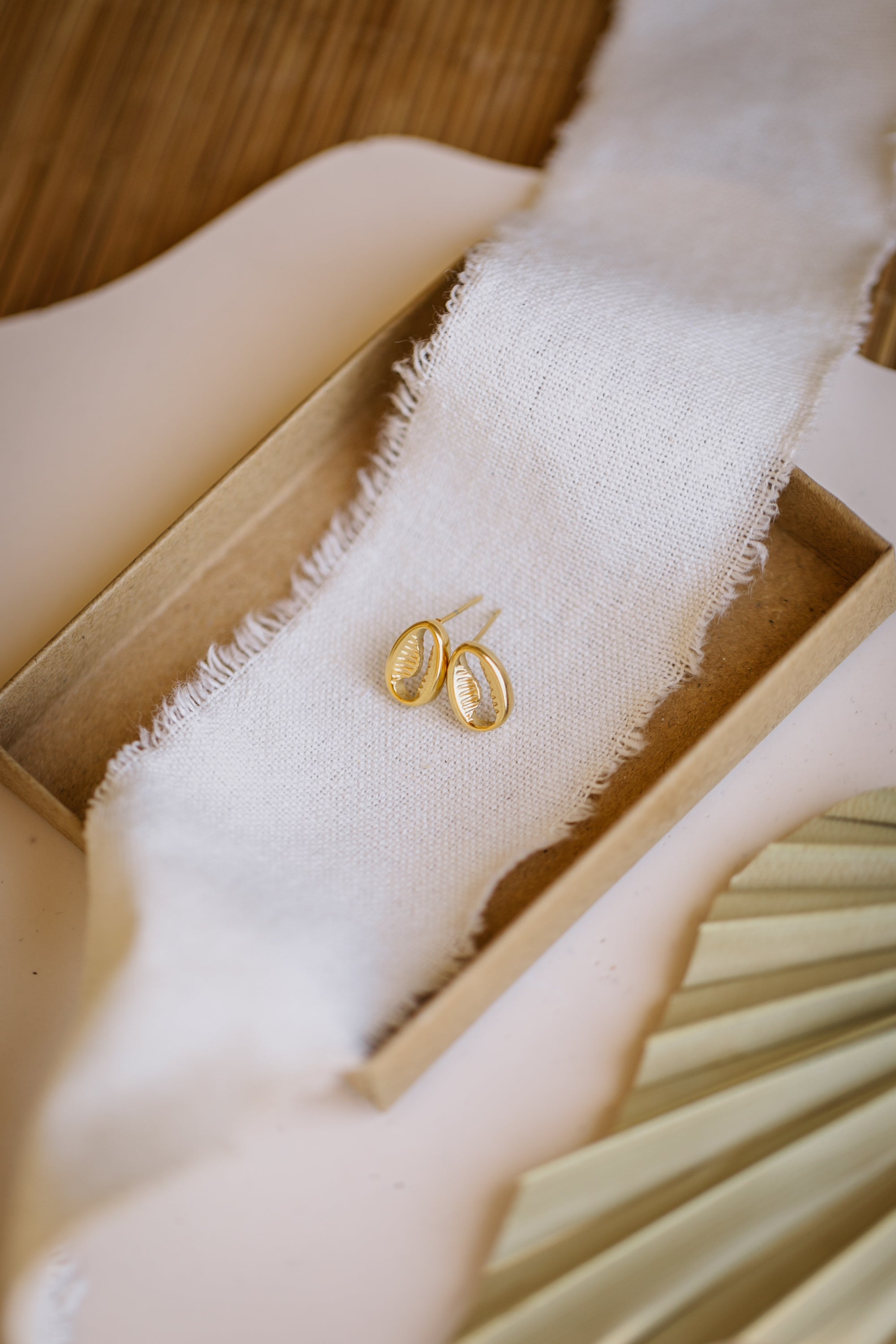 small shell earrings