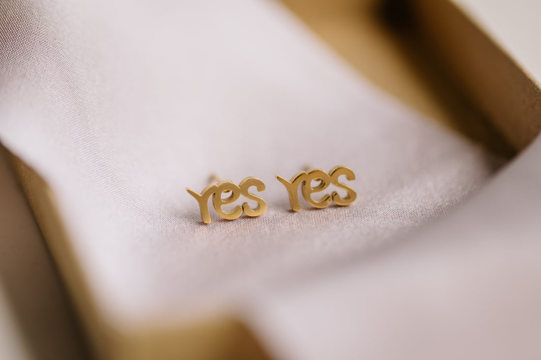 YES earrings