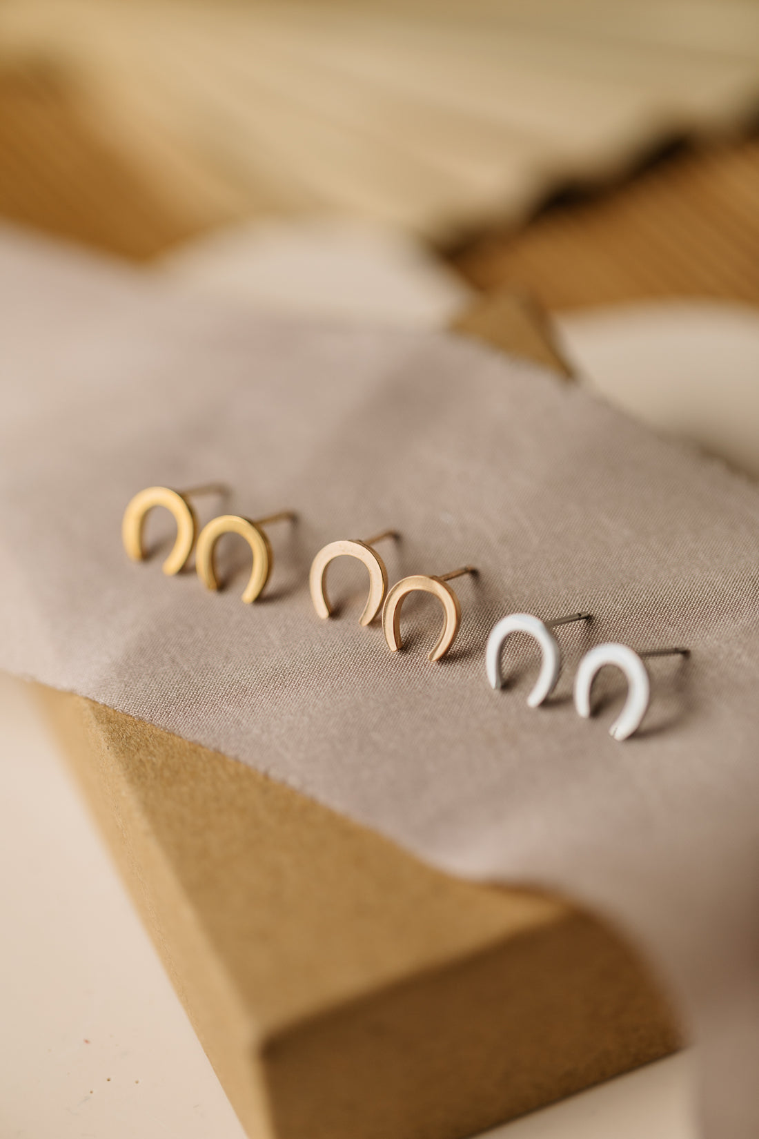 horseshoe earrings