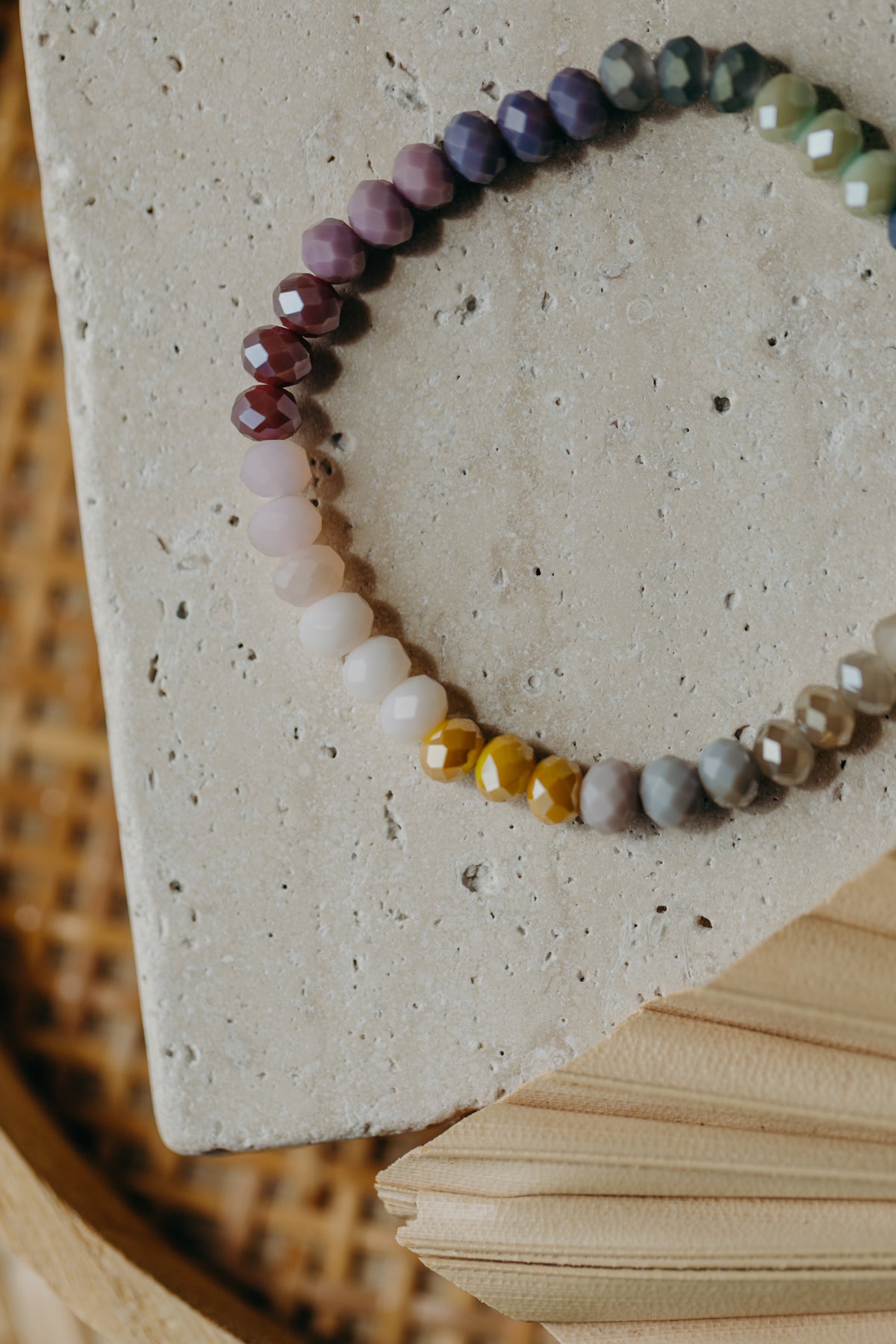Buntes Perlenarmband 003