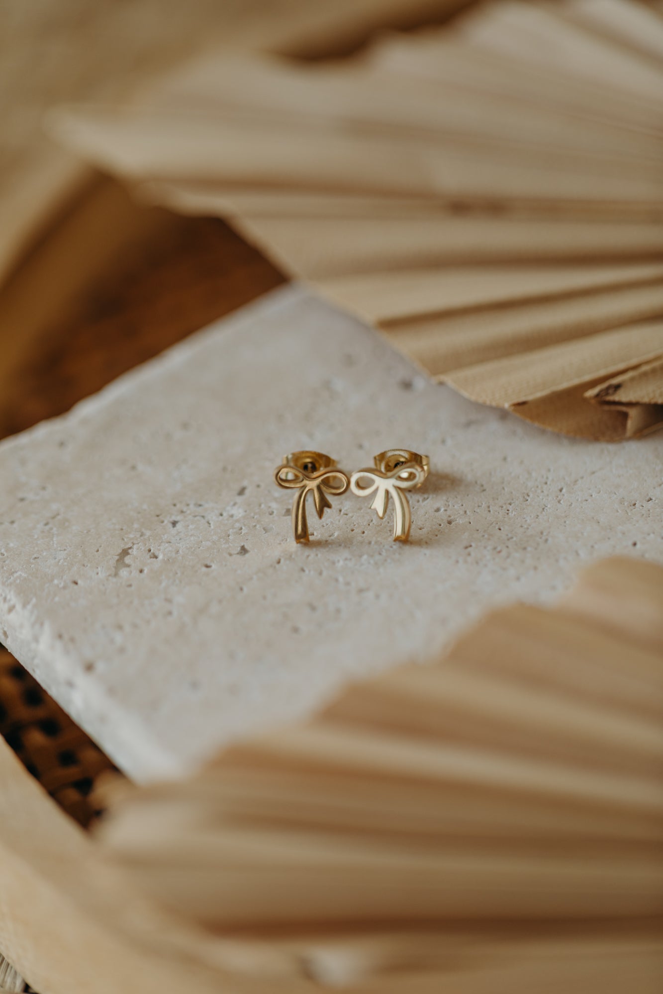 Kleine Bow Knot Ohrstecker