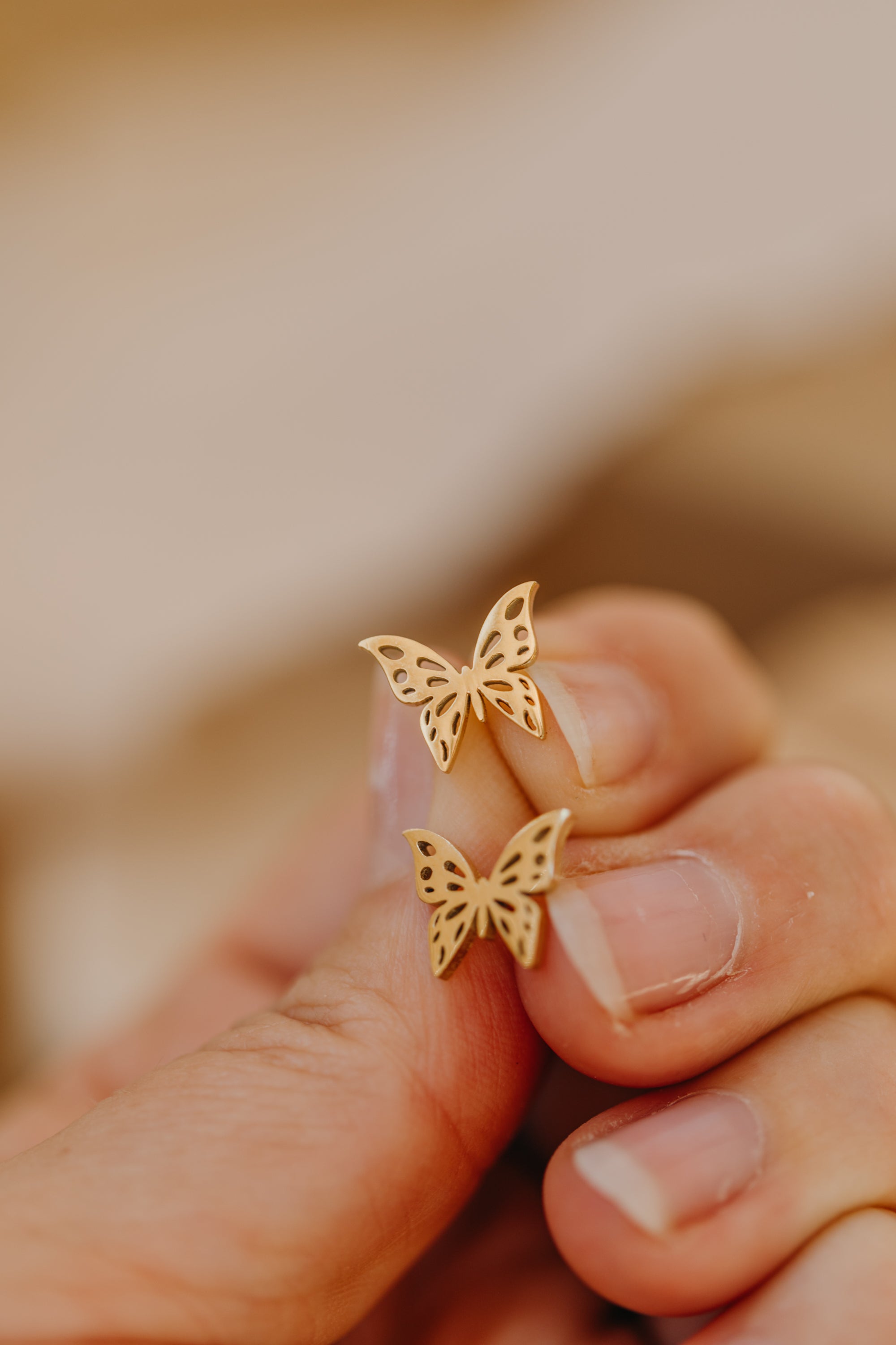 Ohrstecker Schmetterling