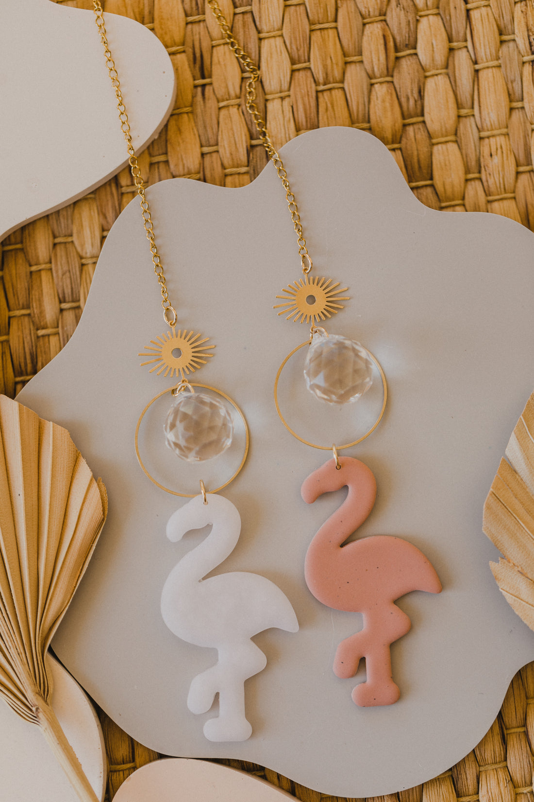 Suncatcher Flamingo, pink or white