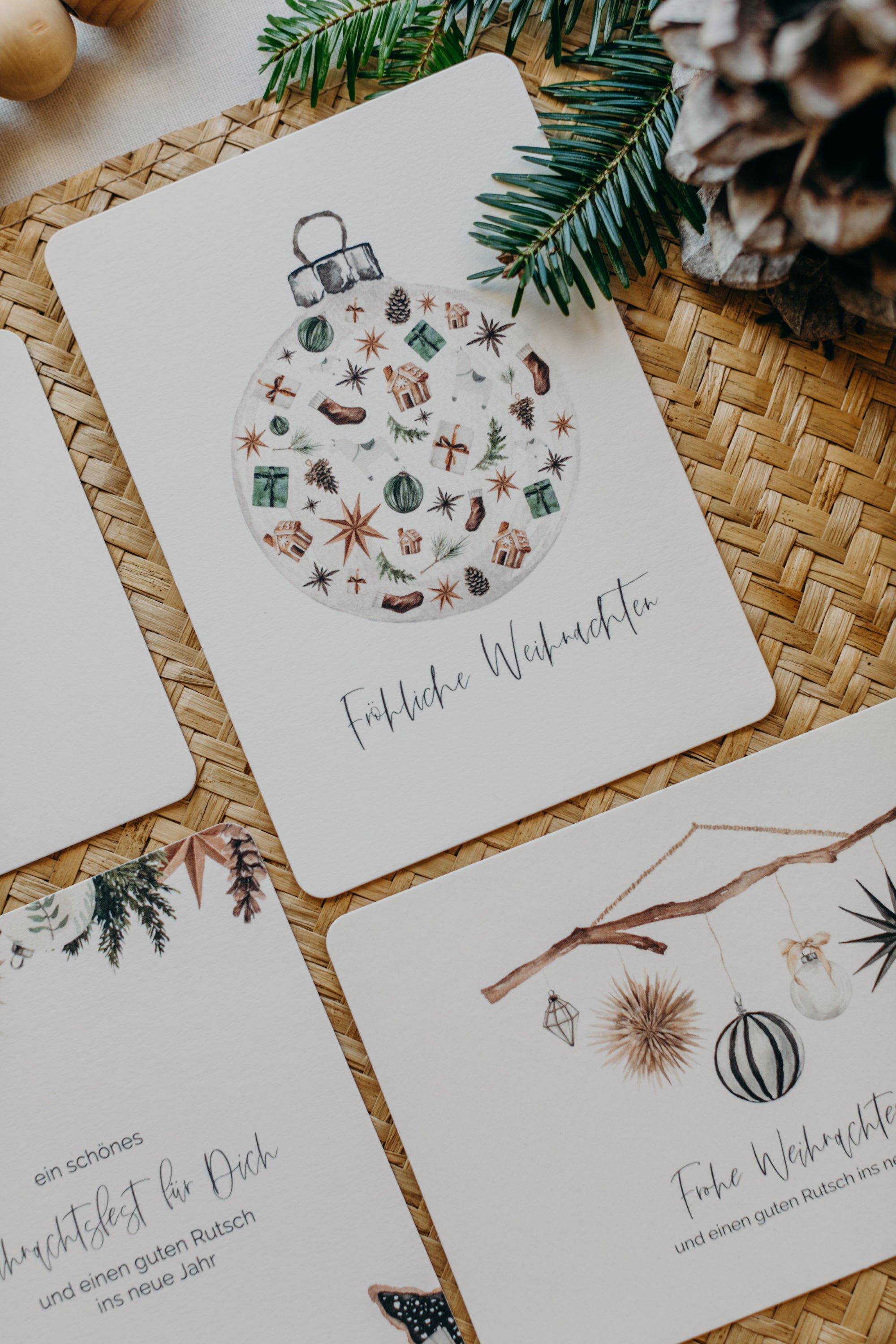 Postcard Set 11: Christmas Postcard Set (5 pieces)