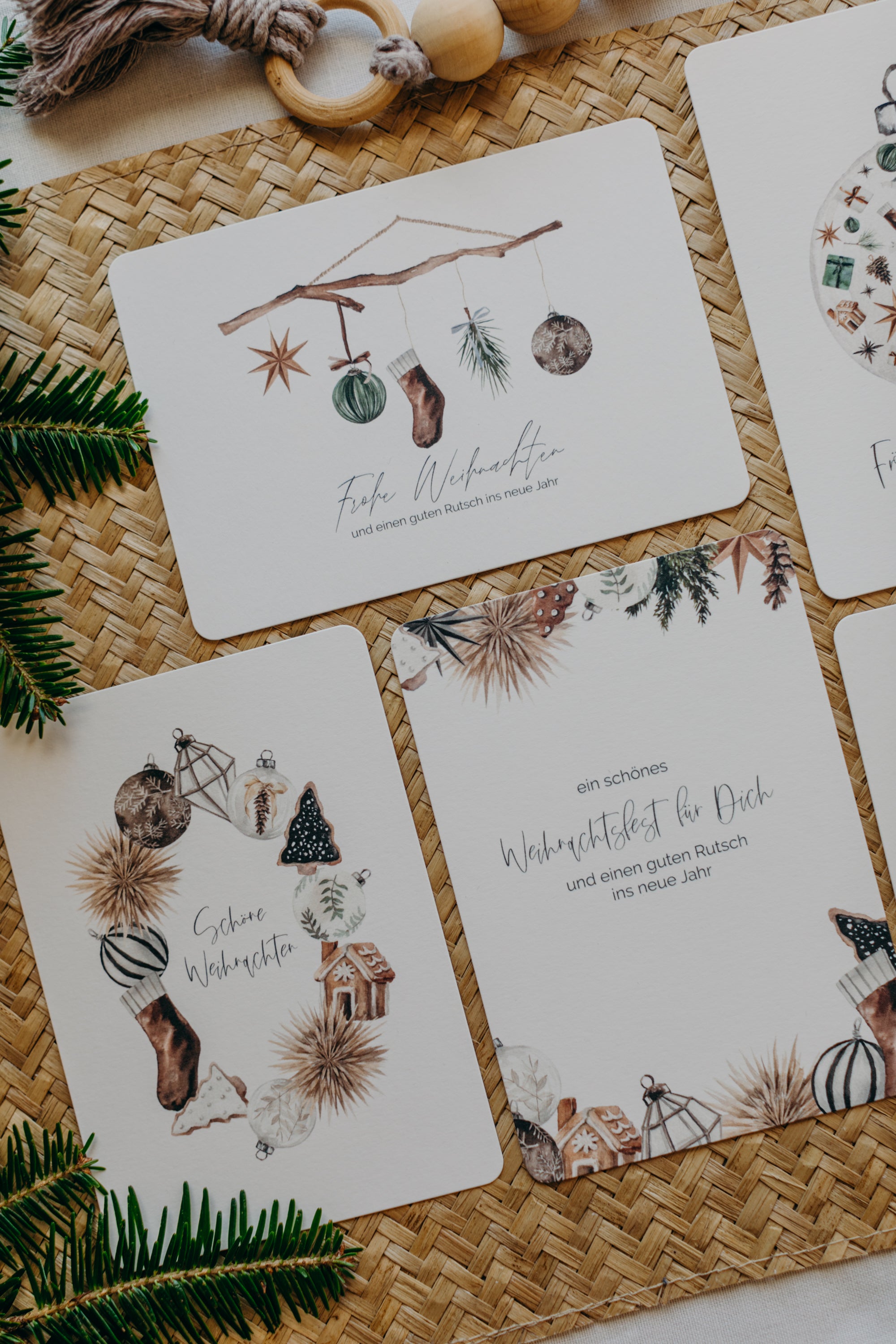 Postcard Set 11: Christmas Postcard Set (5 pieces)