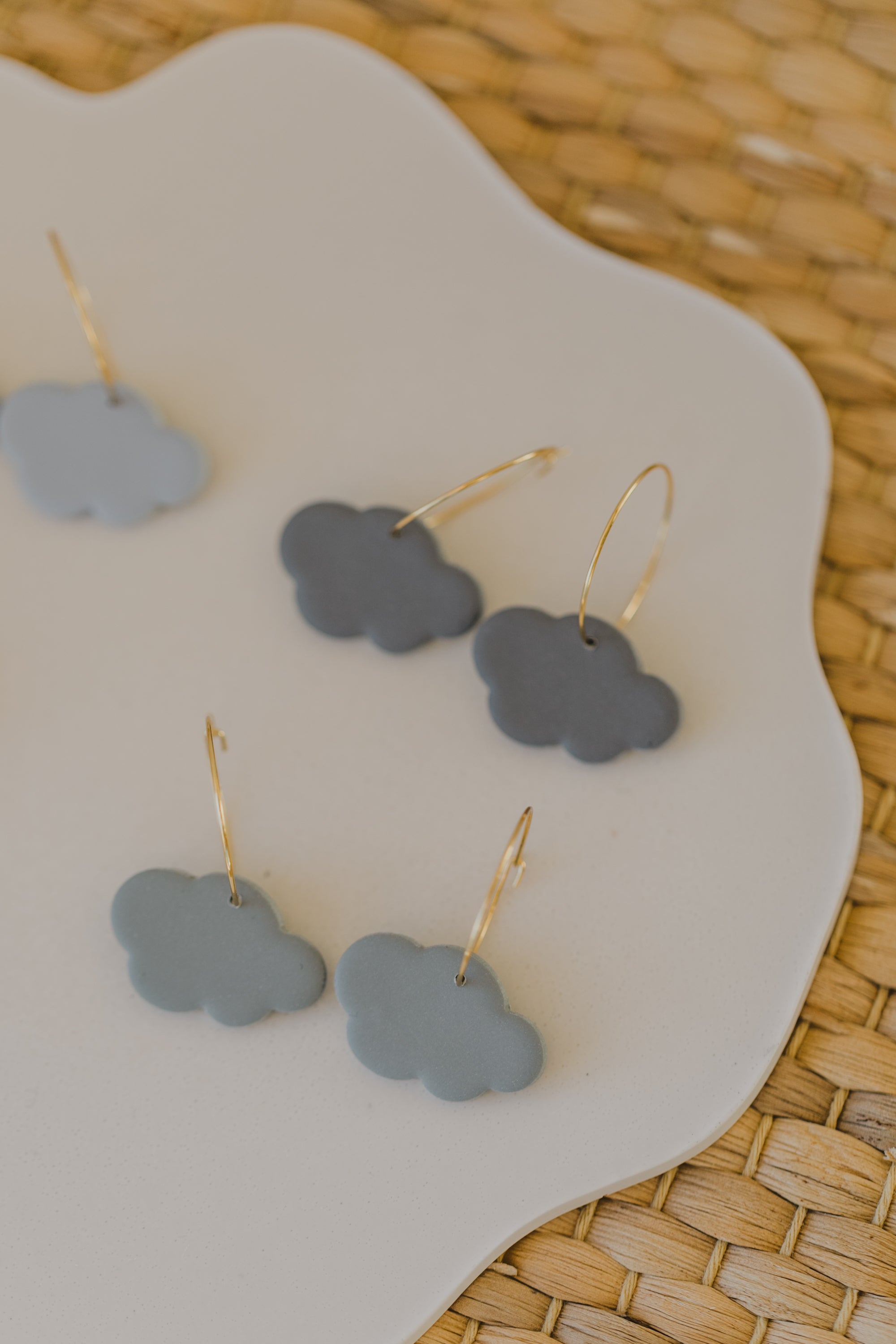 NEBULA - Creole mit Wolke aus Polymer Ton in verschiedenen Farben