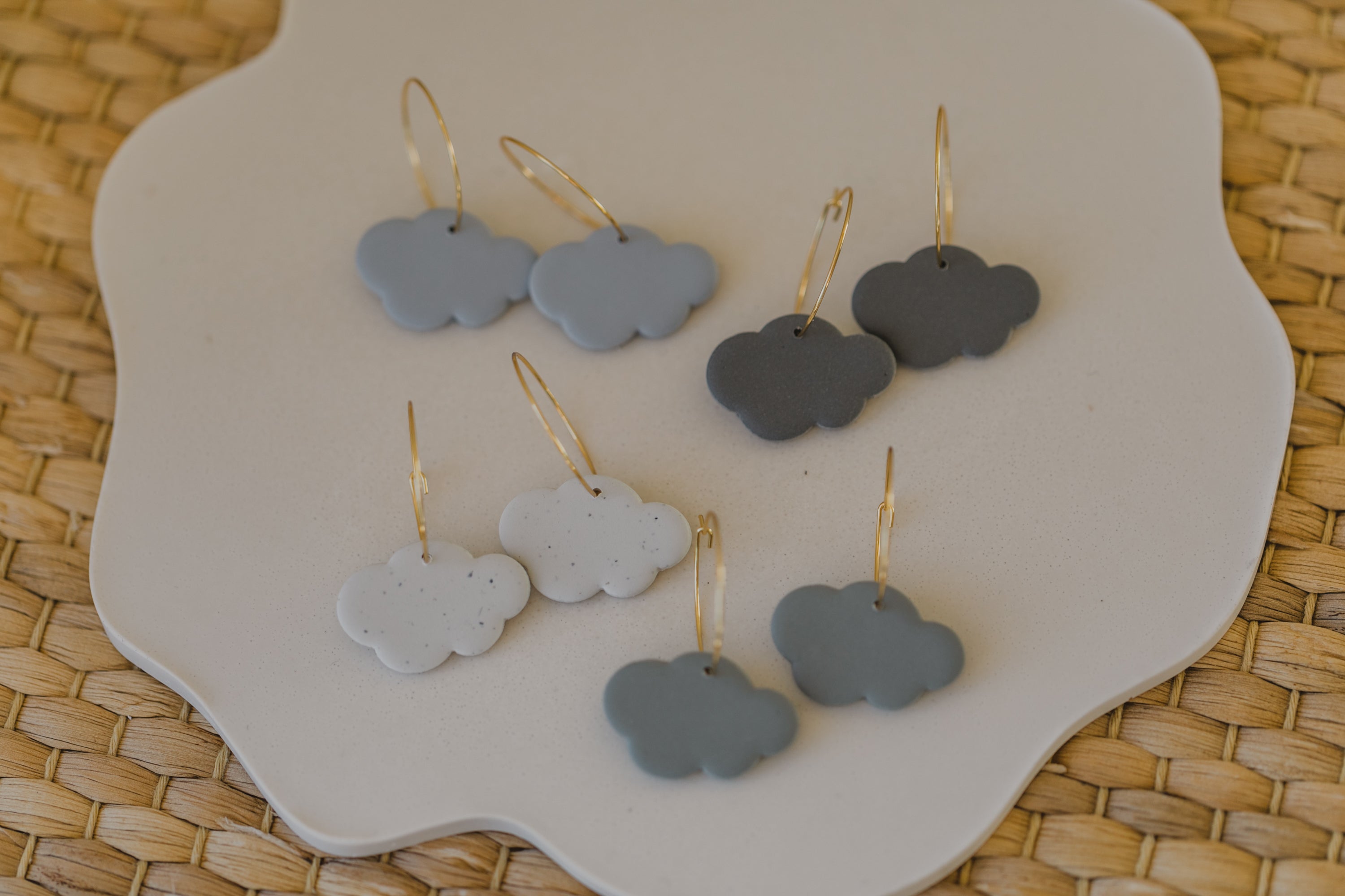 NEBULA - Creole mit Wolke aus Polymer Ton in verschiedenen Farben