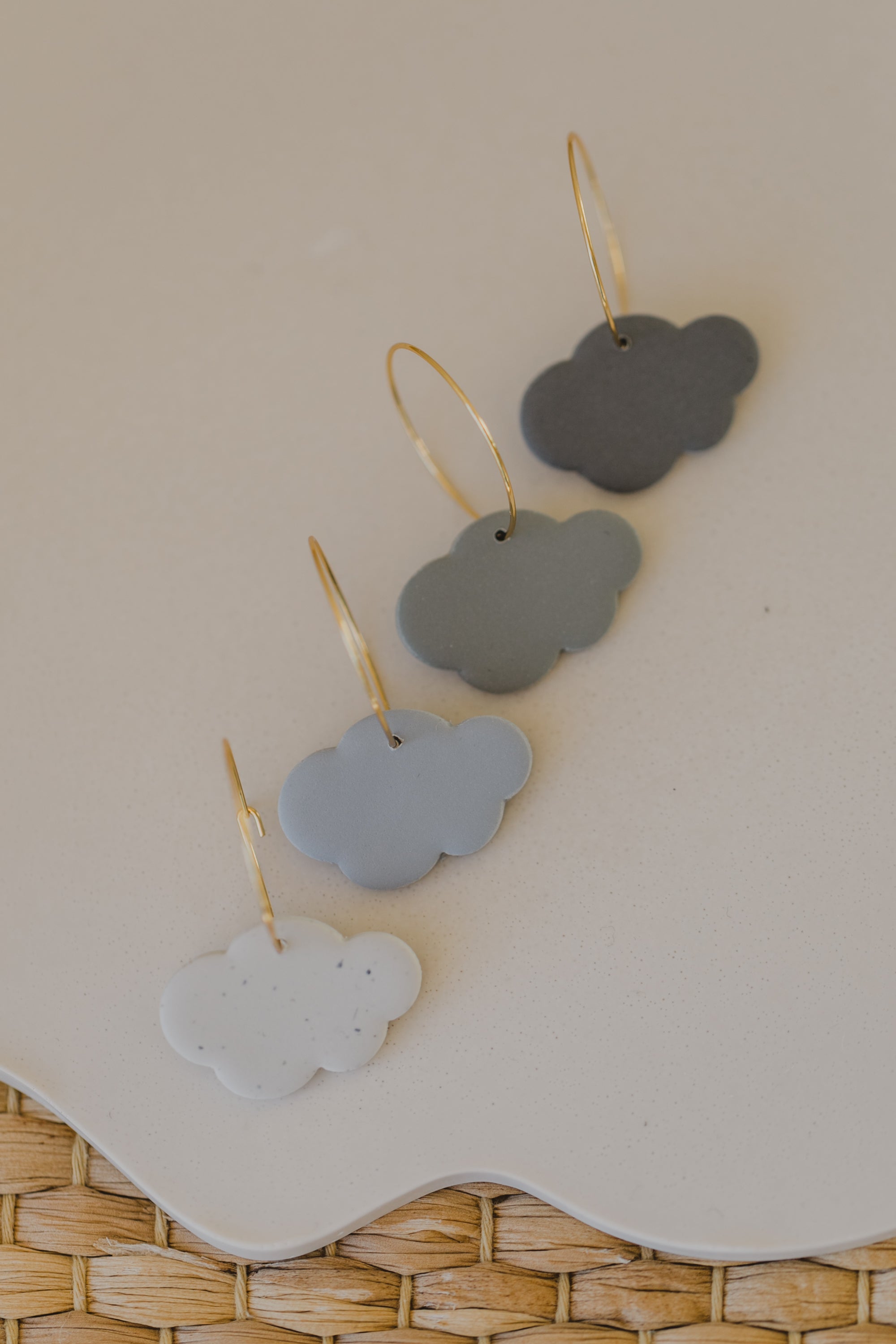 NEBULA - Creole mit Wolke aus Polymer Ton in verschiedenen Farben