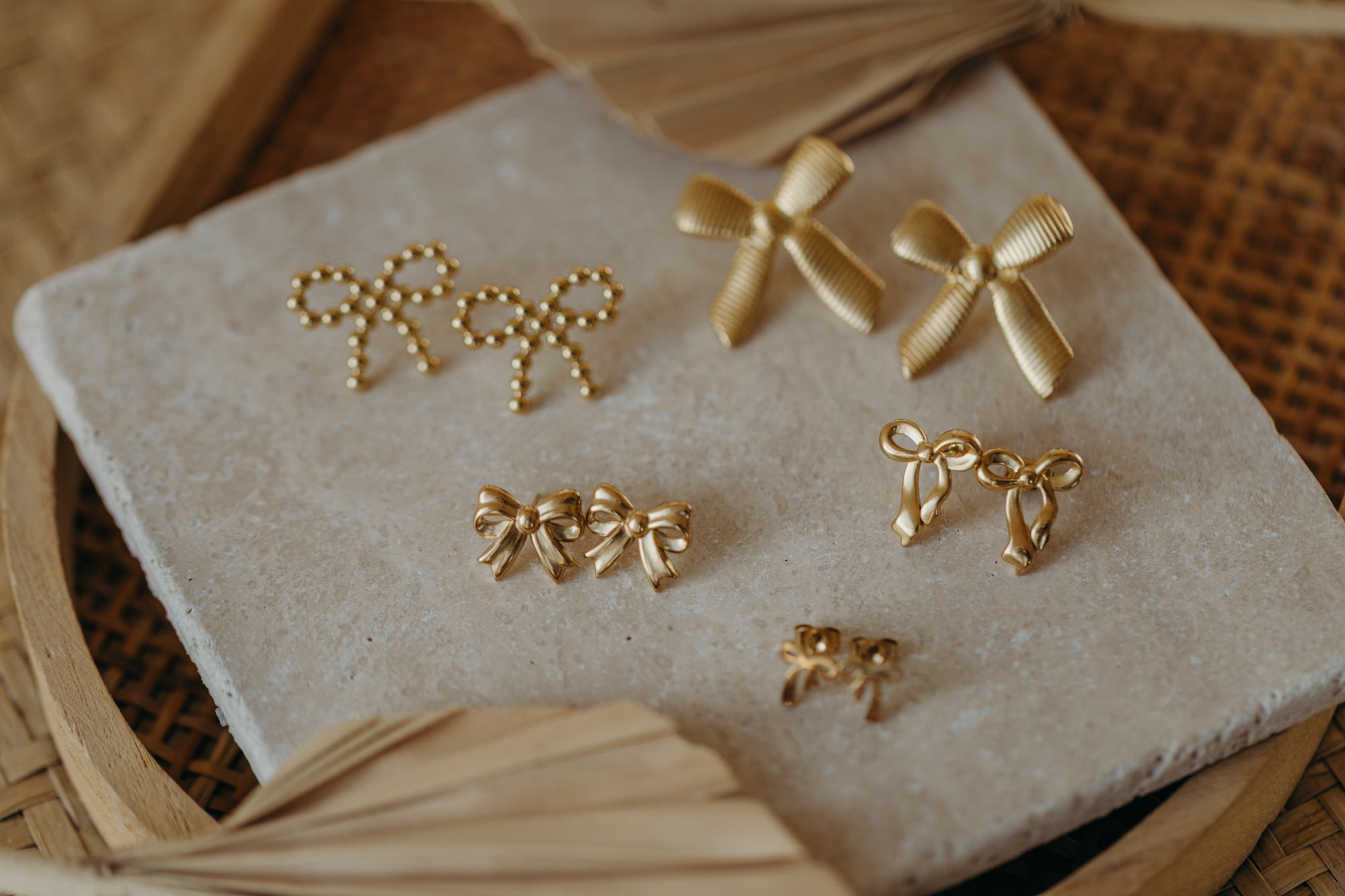 Schleifenliebe - Bow Knot Ohrringe