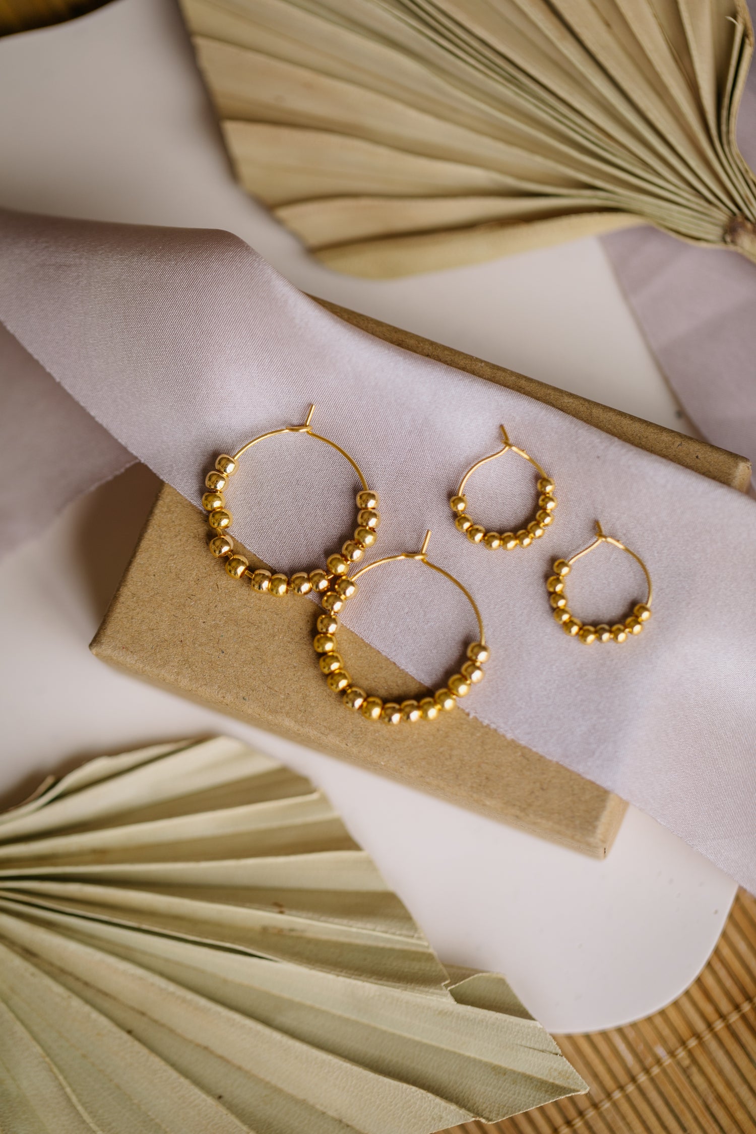 oval hoop earrings