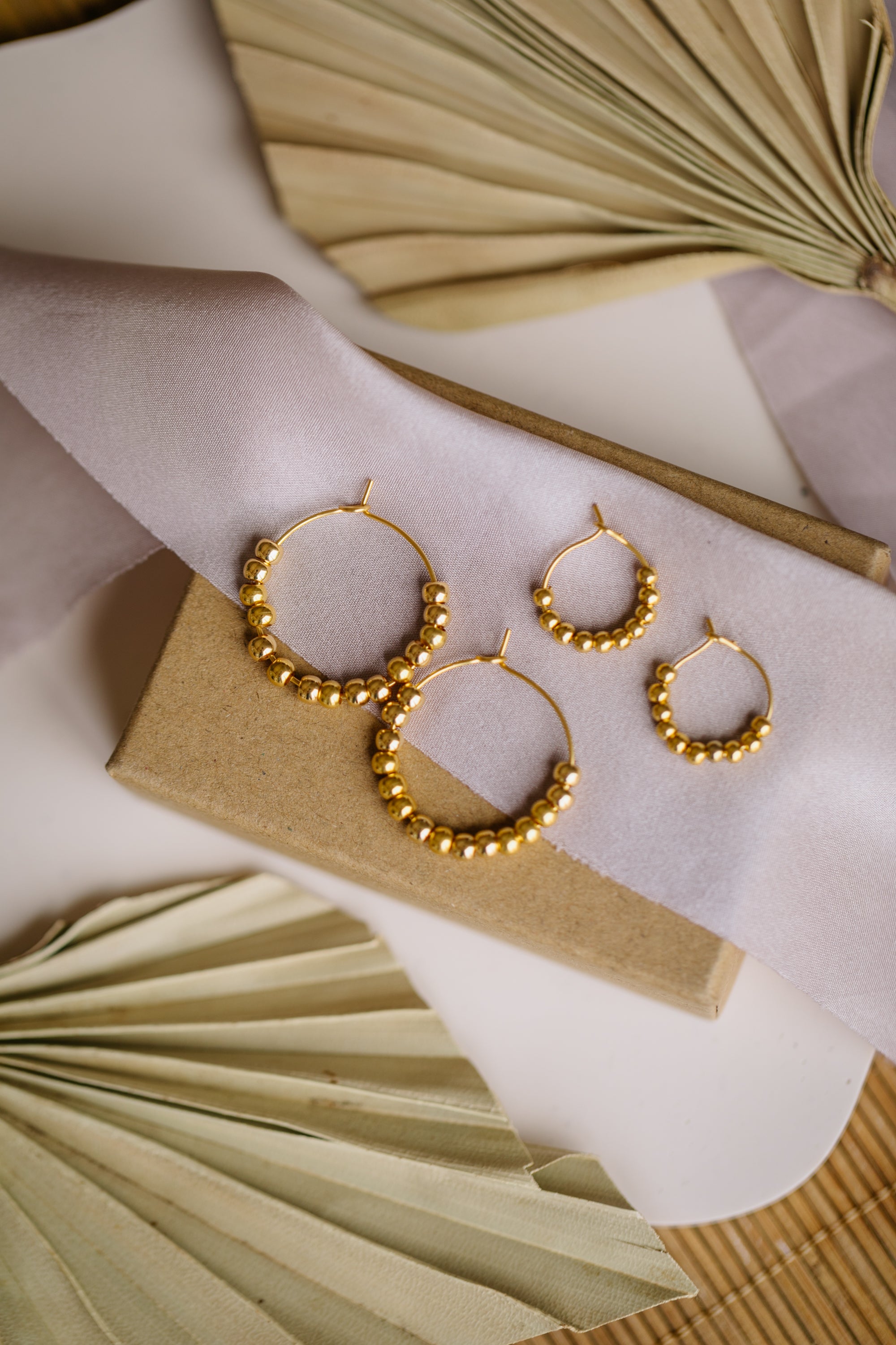 oval hoop earrings