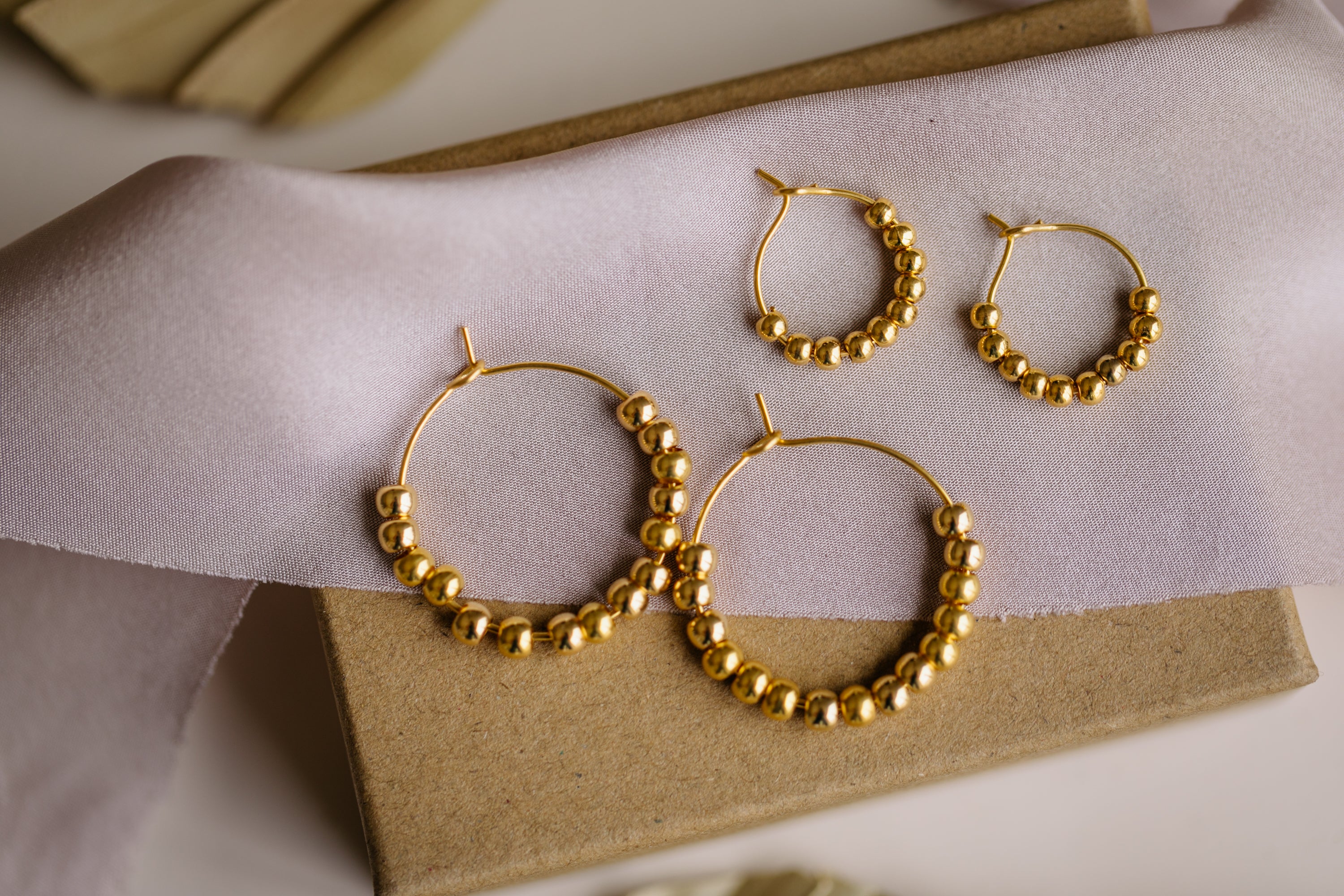 oval hoop earrings