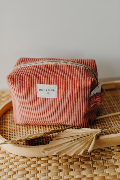 DeLaMur_Beauty Bag Medium CORAL