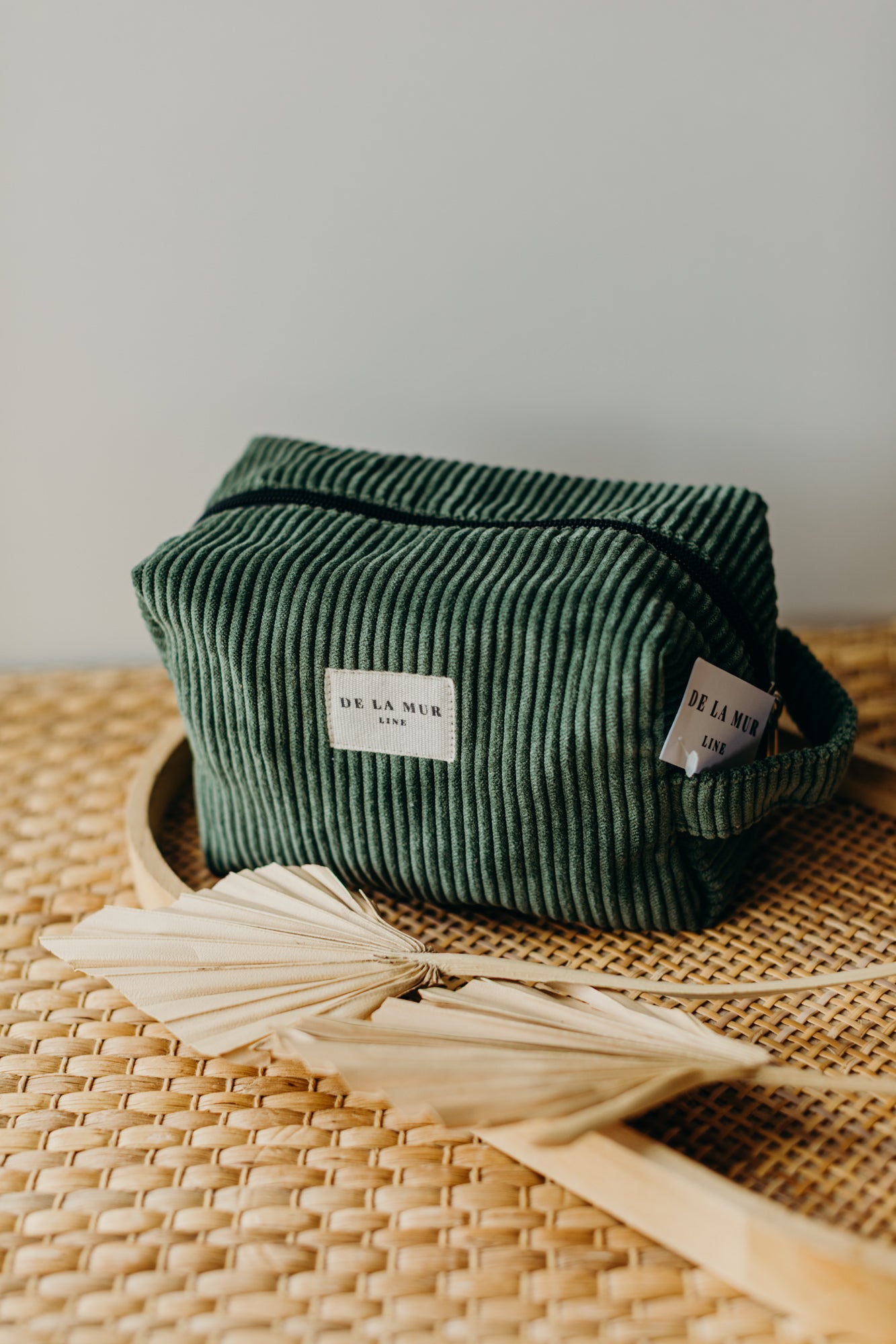 DeLaMur_Beauty Bag Medium TREE