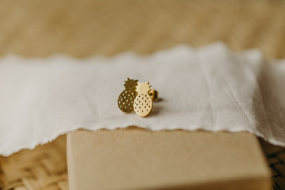 dotted circle earrings