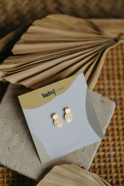 dotted circle earrings