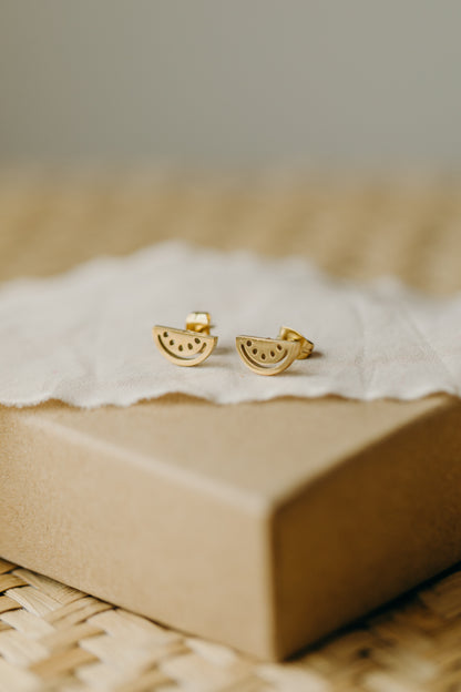 Ohrstecker Wassermelone