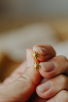 star earrings