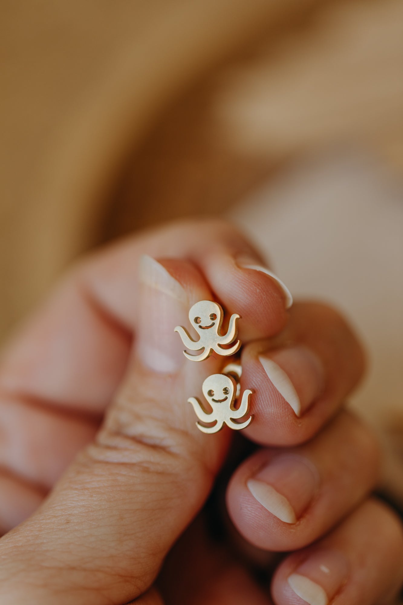 Ohrstecker Oktopus